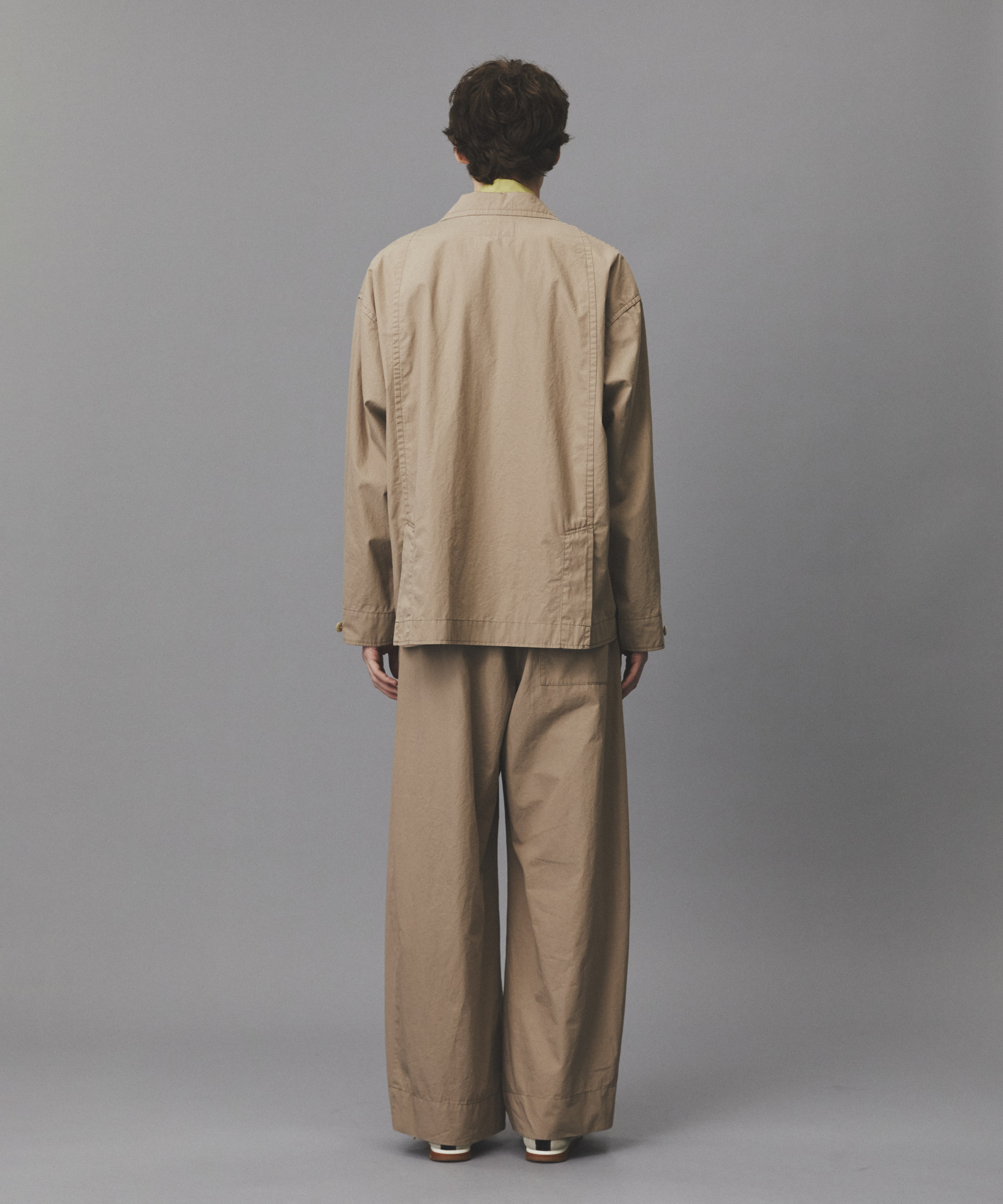 リッチコットンウォッシュドパンツ