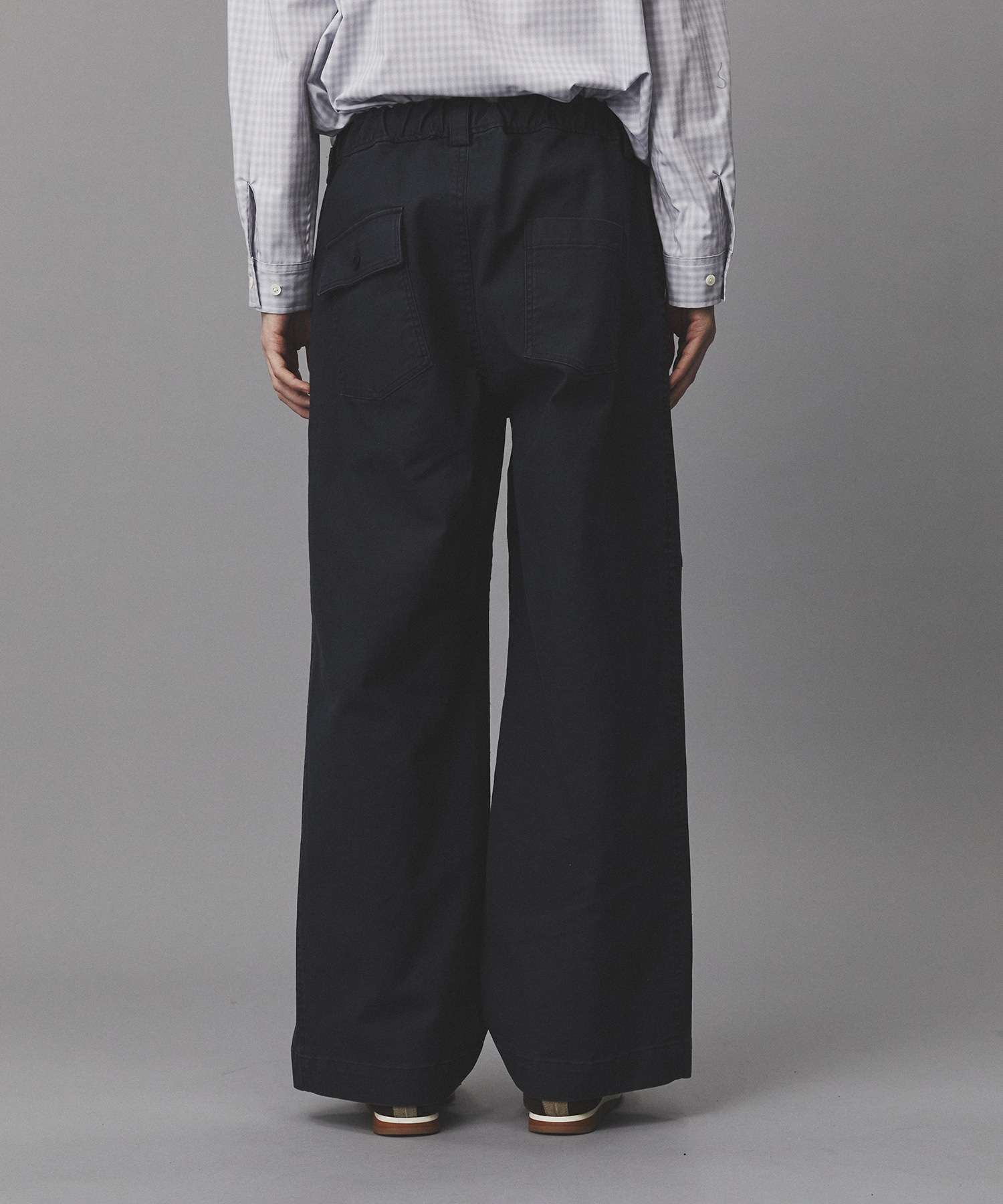 コットンサージベイカーパンツ