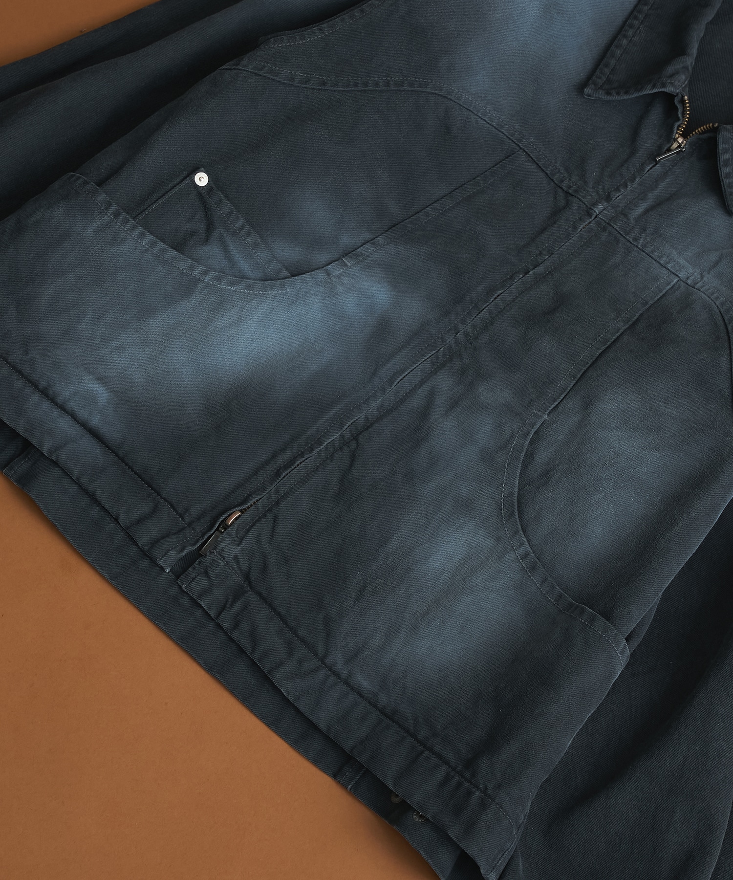 PUBLIC DENIM BLEACH BLOUSON
