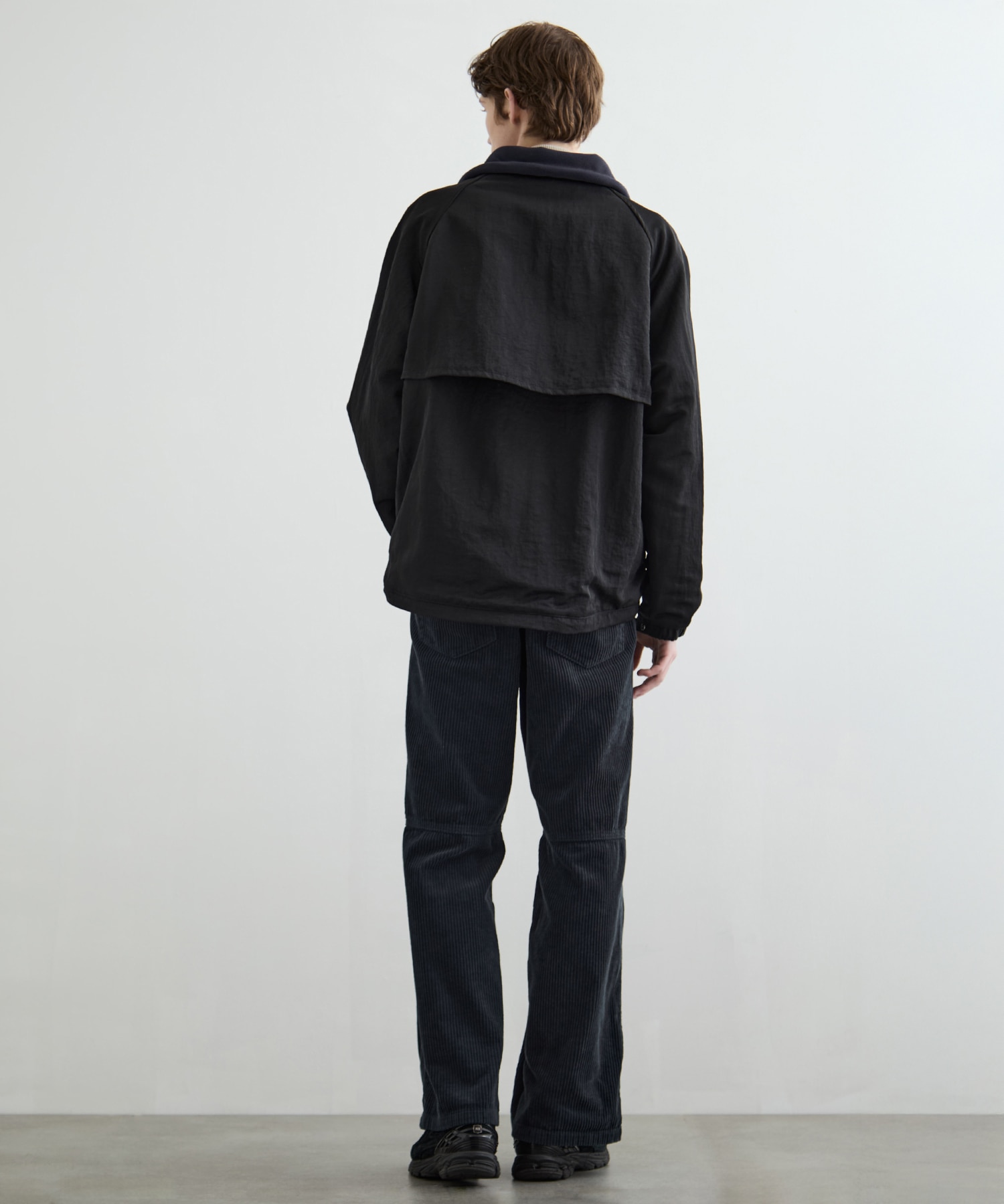 リバーシブルナイロンフリースBL