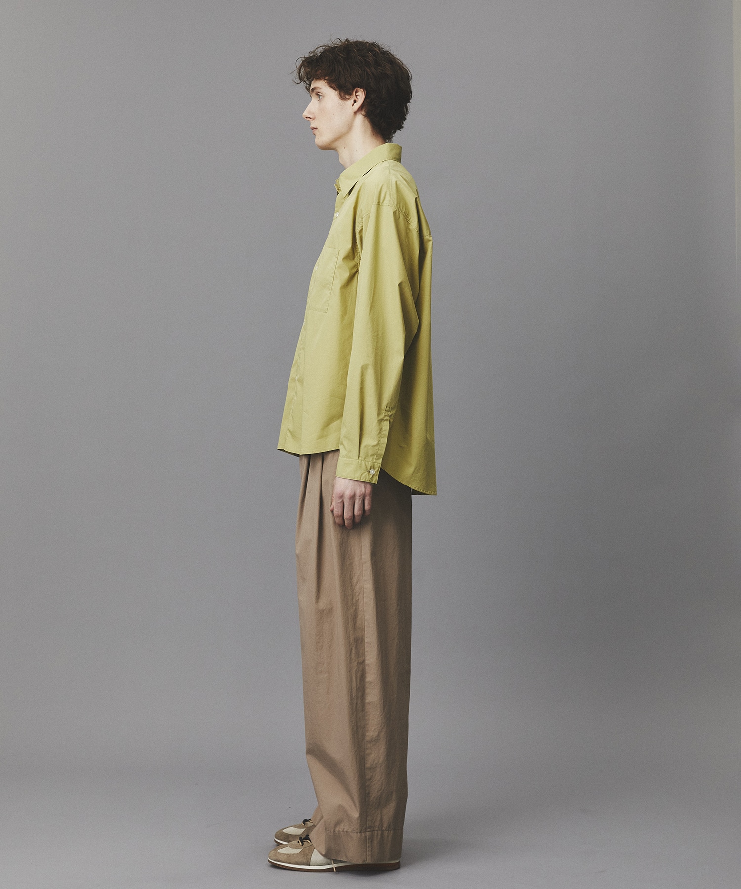 クリアコットンスムースシャツ