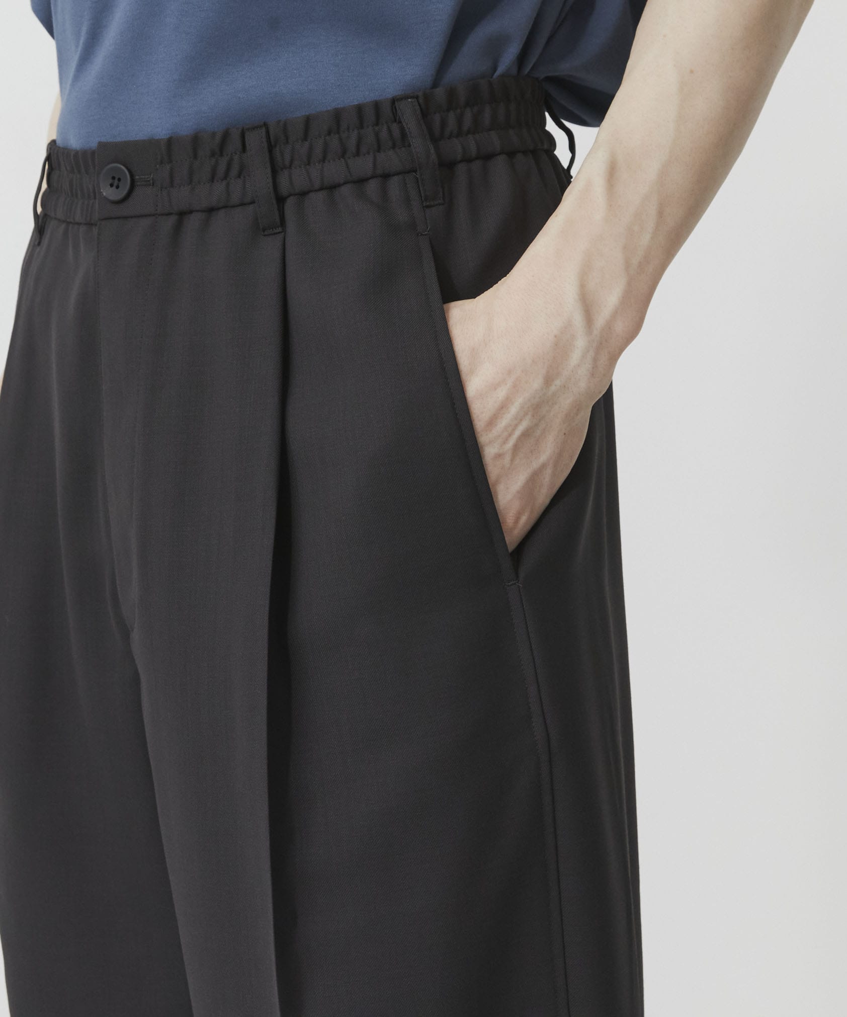 【WEB限定】ファインウールシャツセットアップ