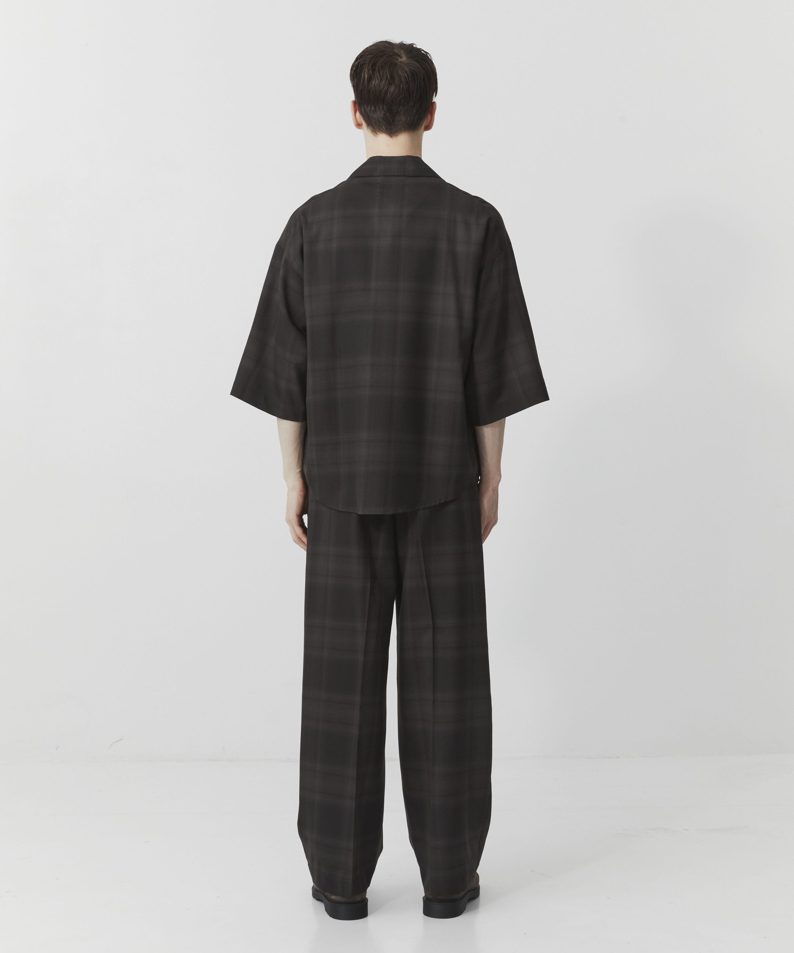 【WEB限定】ファインウールシャツセットアップ