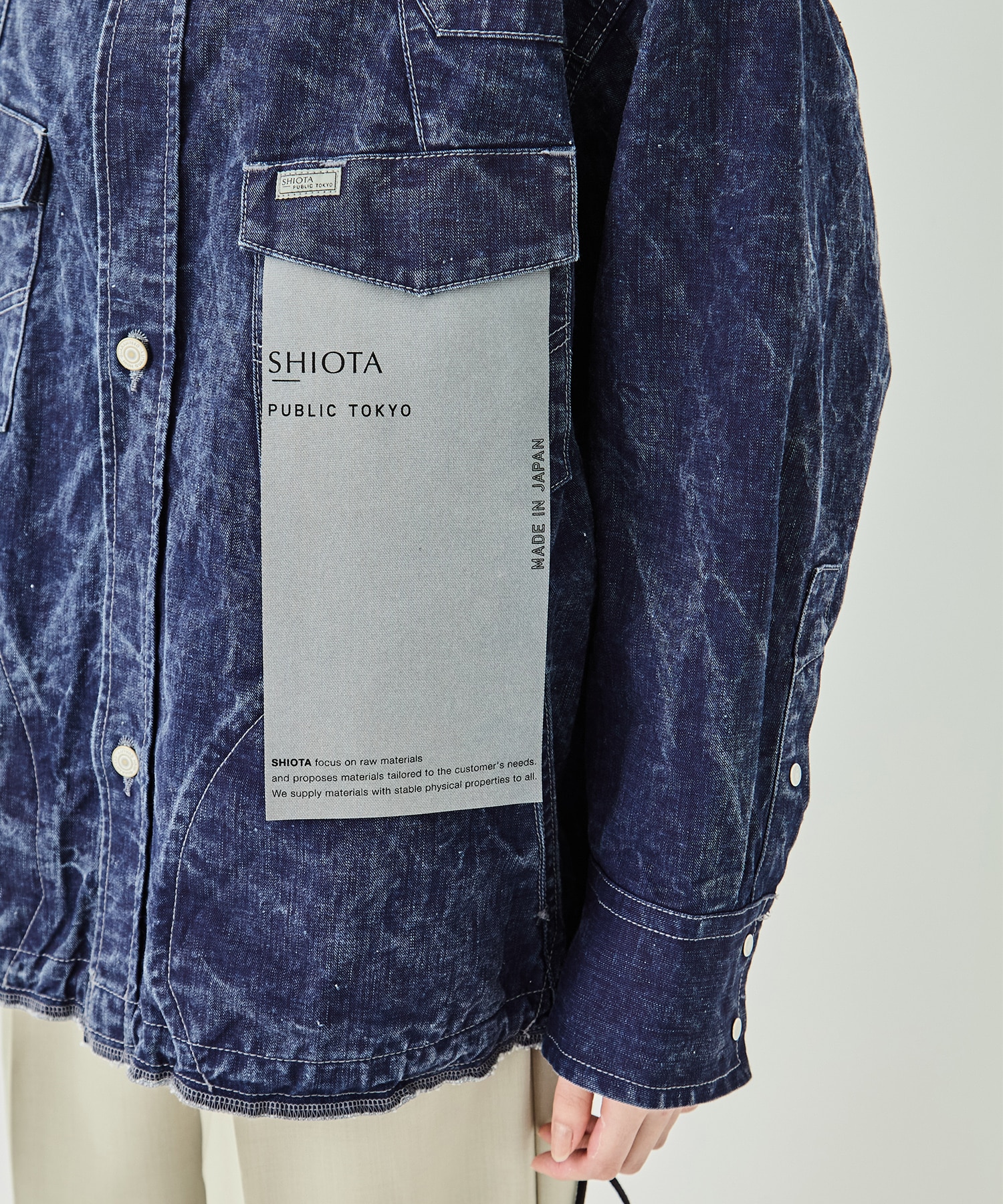SHIOTA BASIC ウエスタンブルゾン