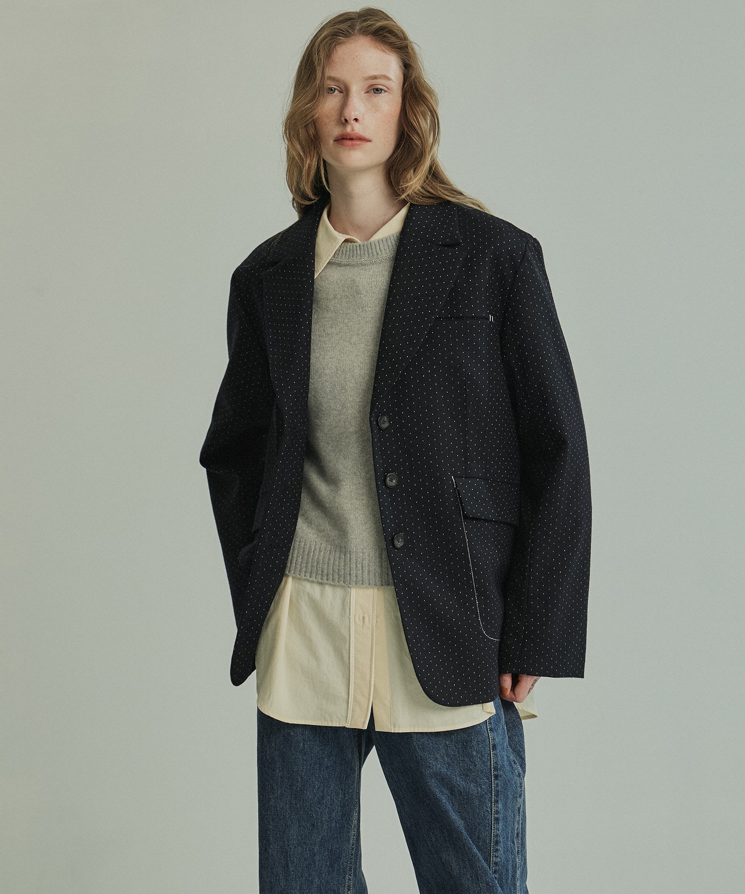 FOXコンフォートクルーネックニット