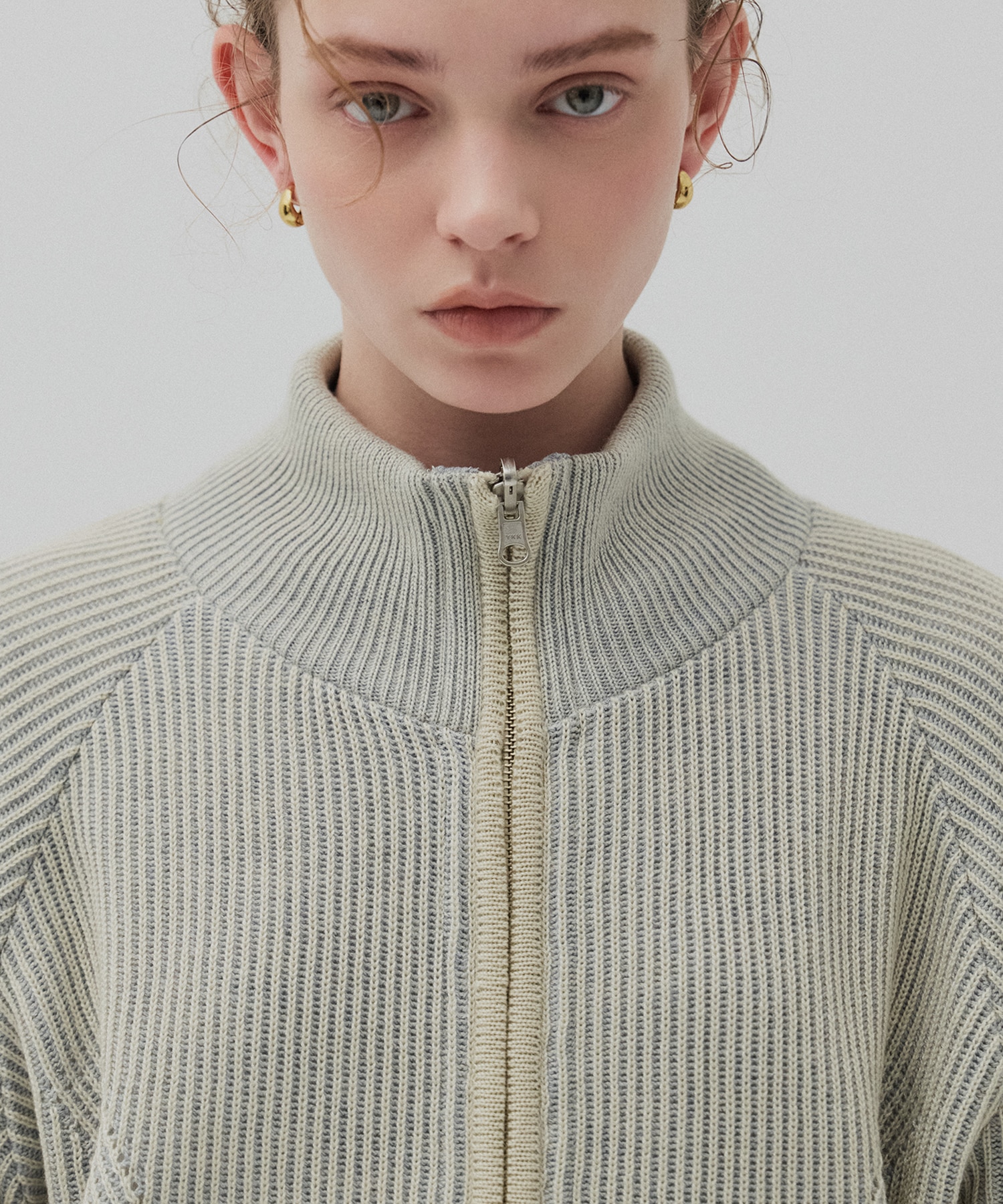 ダブルリブリバードライバーズニット