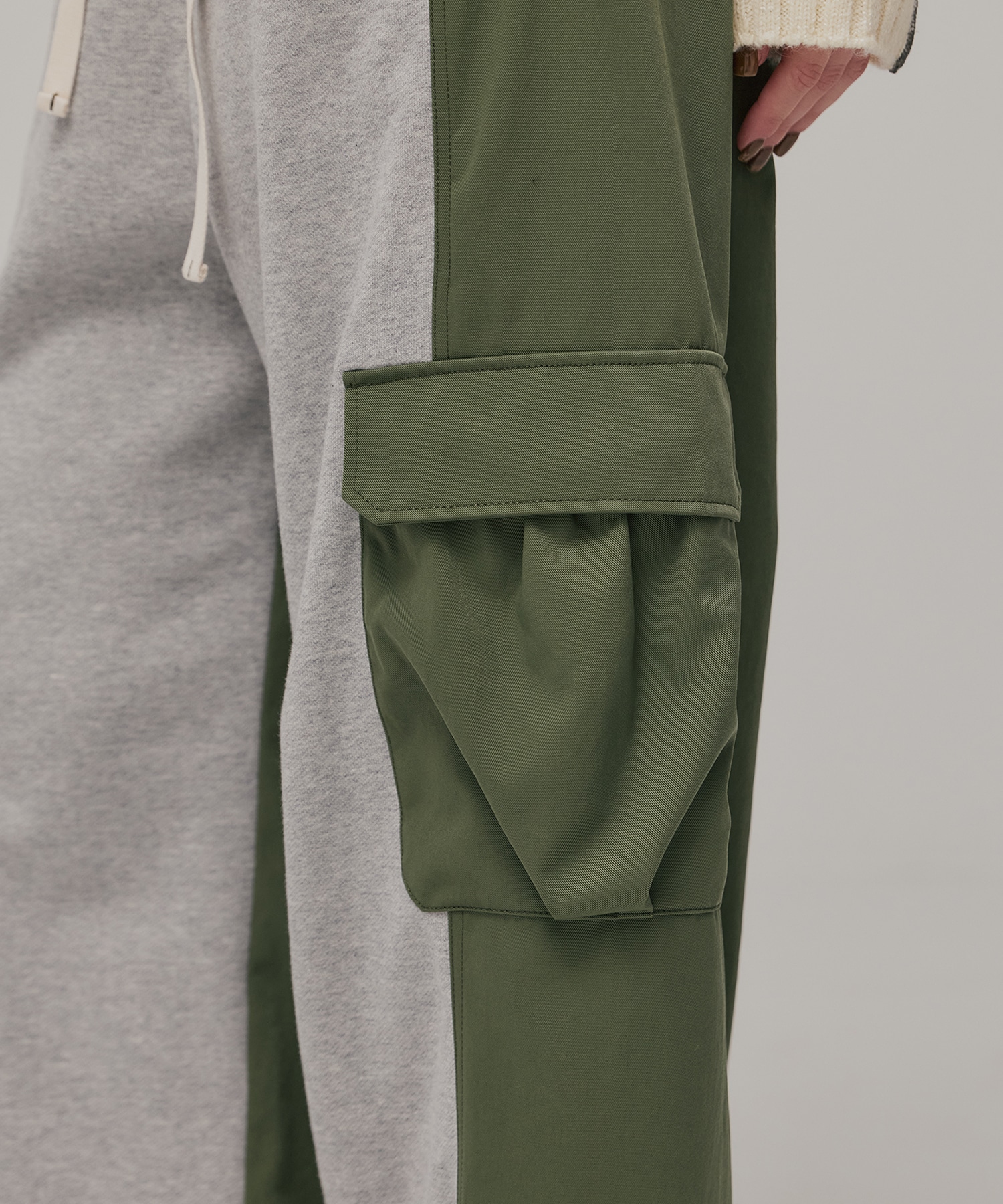 ミックスパネルイージーパンツ