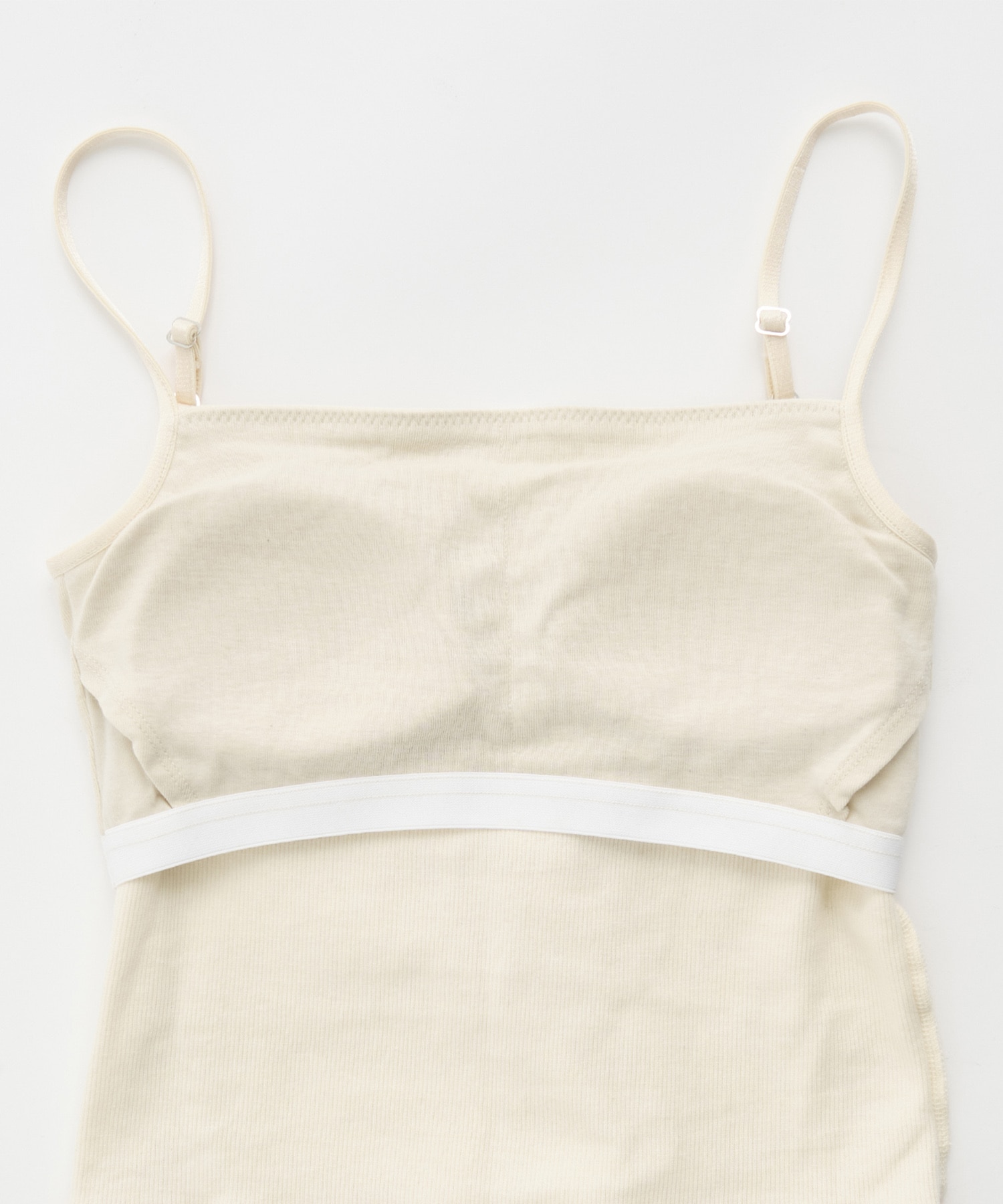 コットンリブカップインキャミ