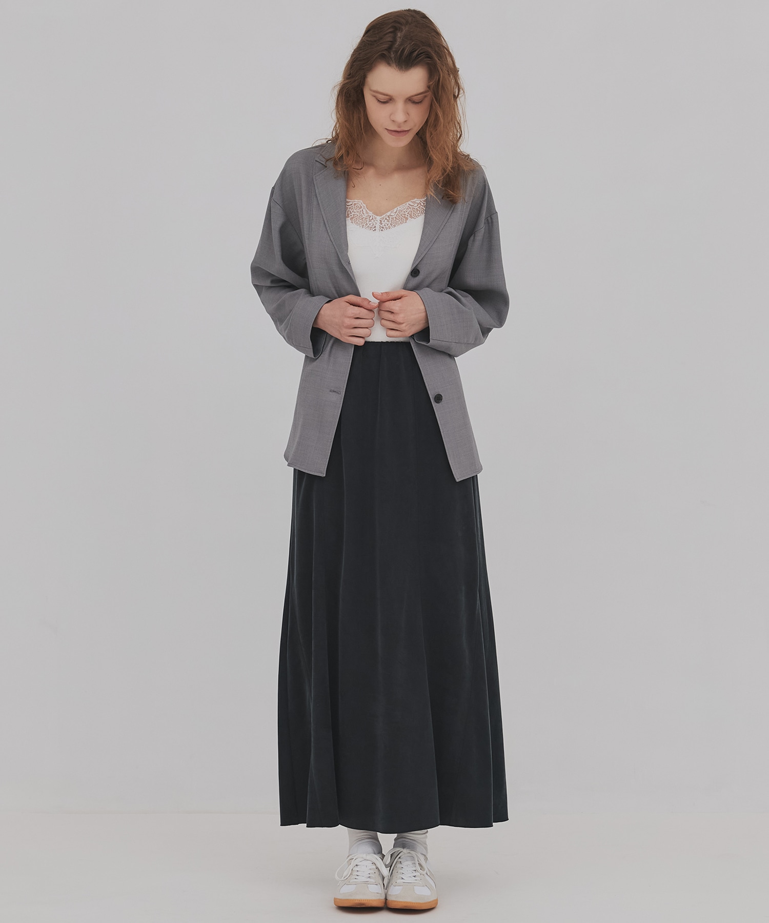 レーストリムキャミソール