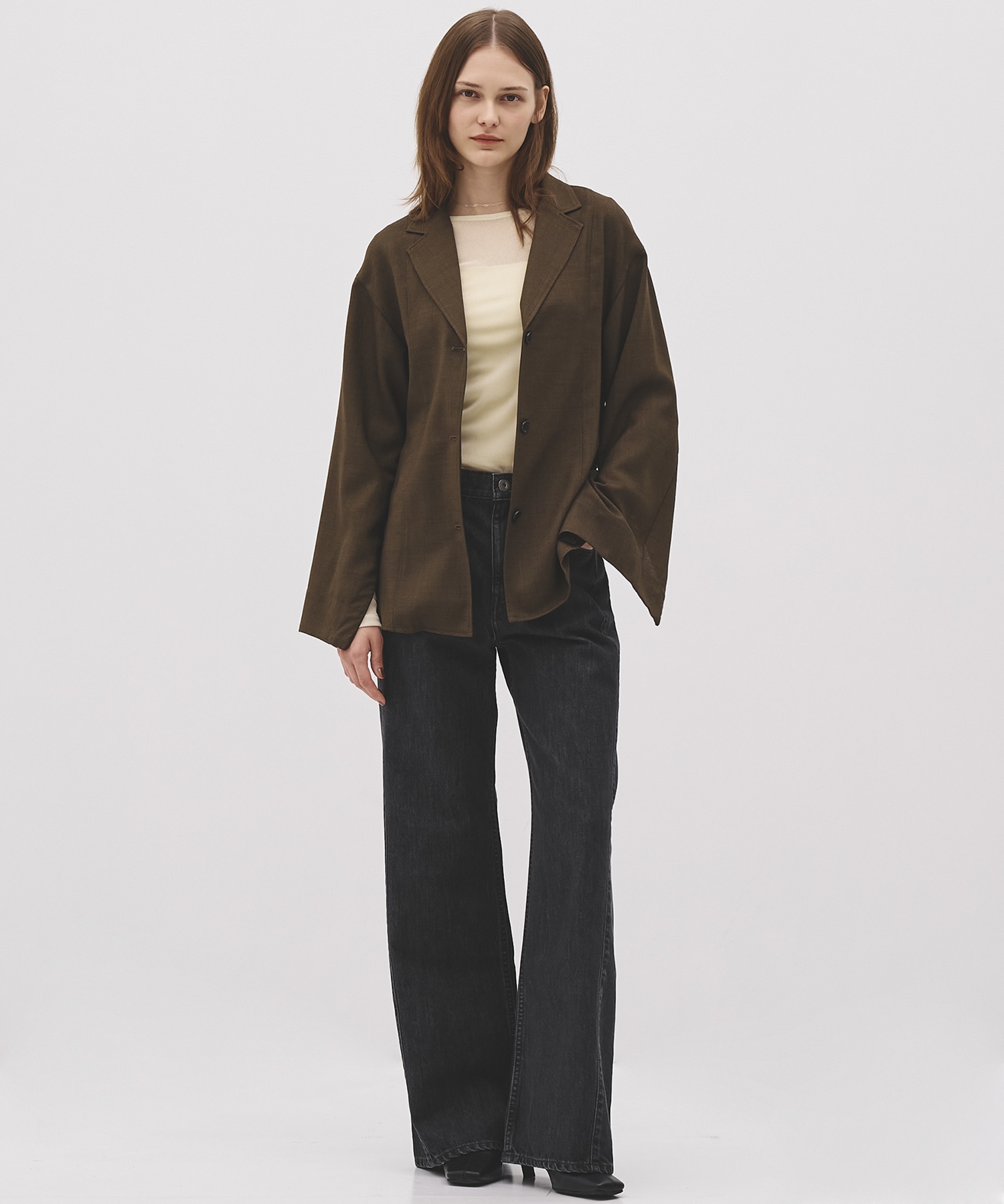 【RENEWAL】PUBLICDENIM BLACKRELAX
