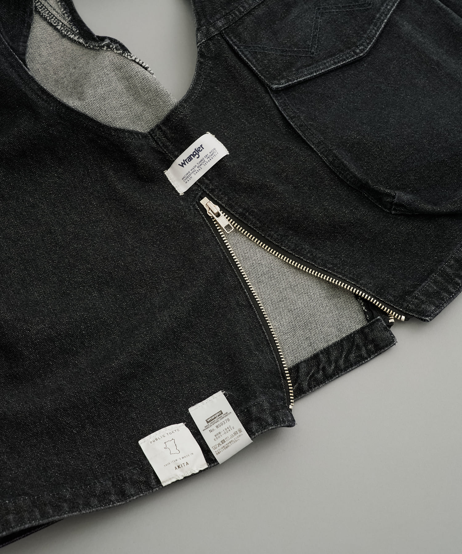 ×Wrangler ROPELOGO JEAN VEST