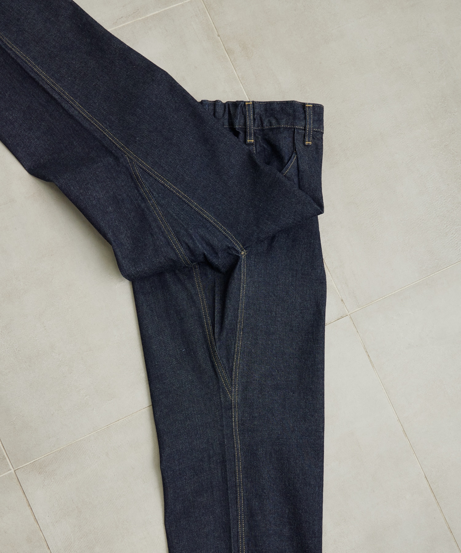 PUBLICDENIM ガゼットテーパードデニム