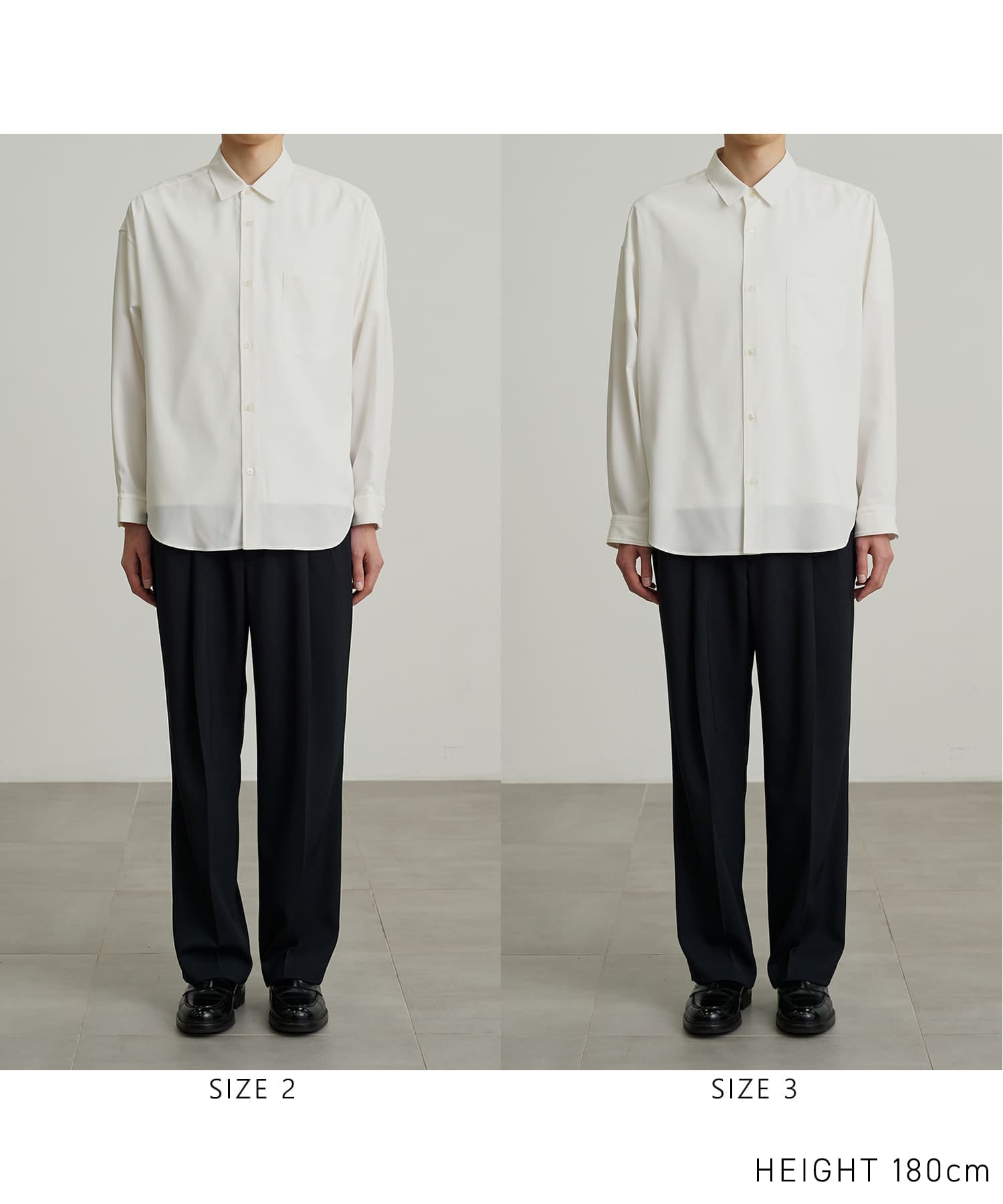 コンフォートリラックスレギュラーシャツ