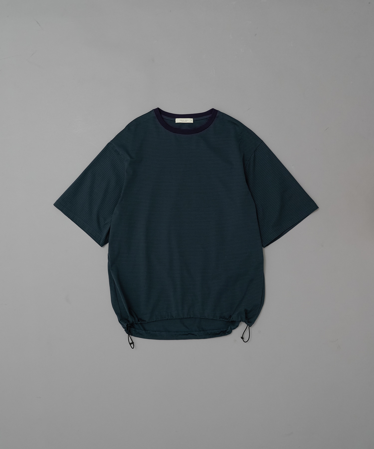 ビューティーコットンコードボーダーTEE