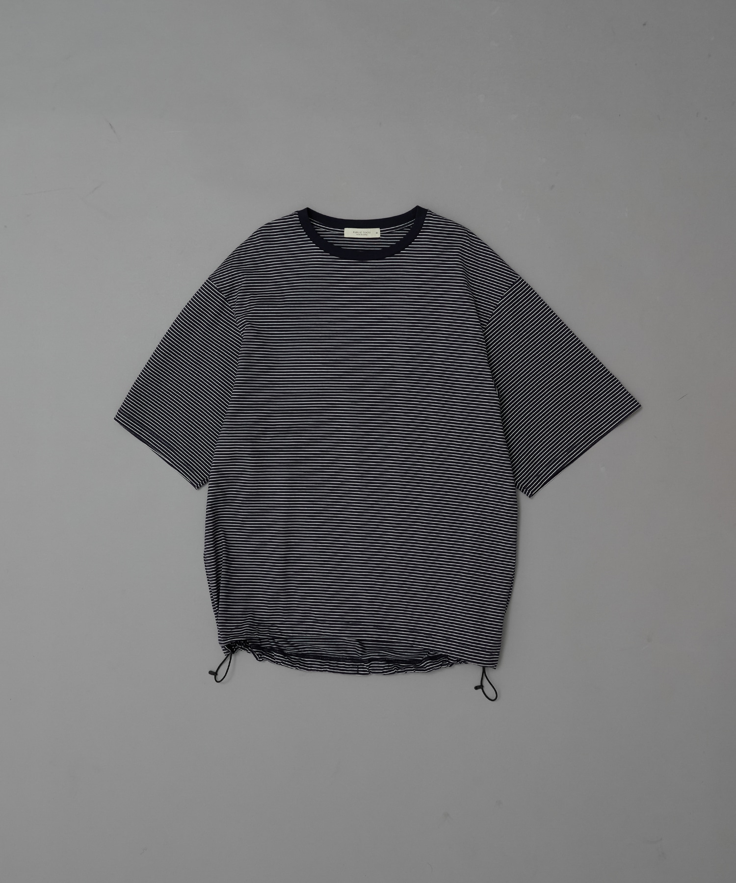ビューティーコットンコードボーダーTEE