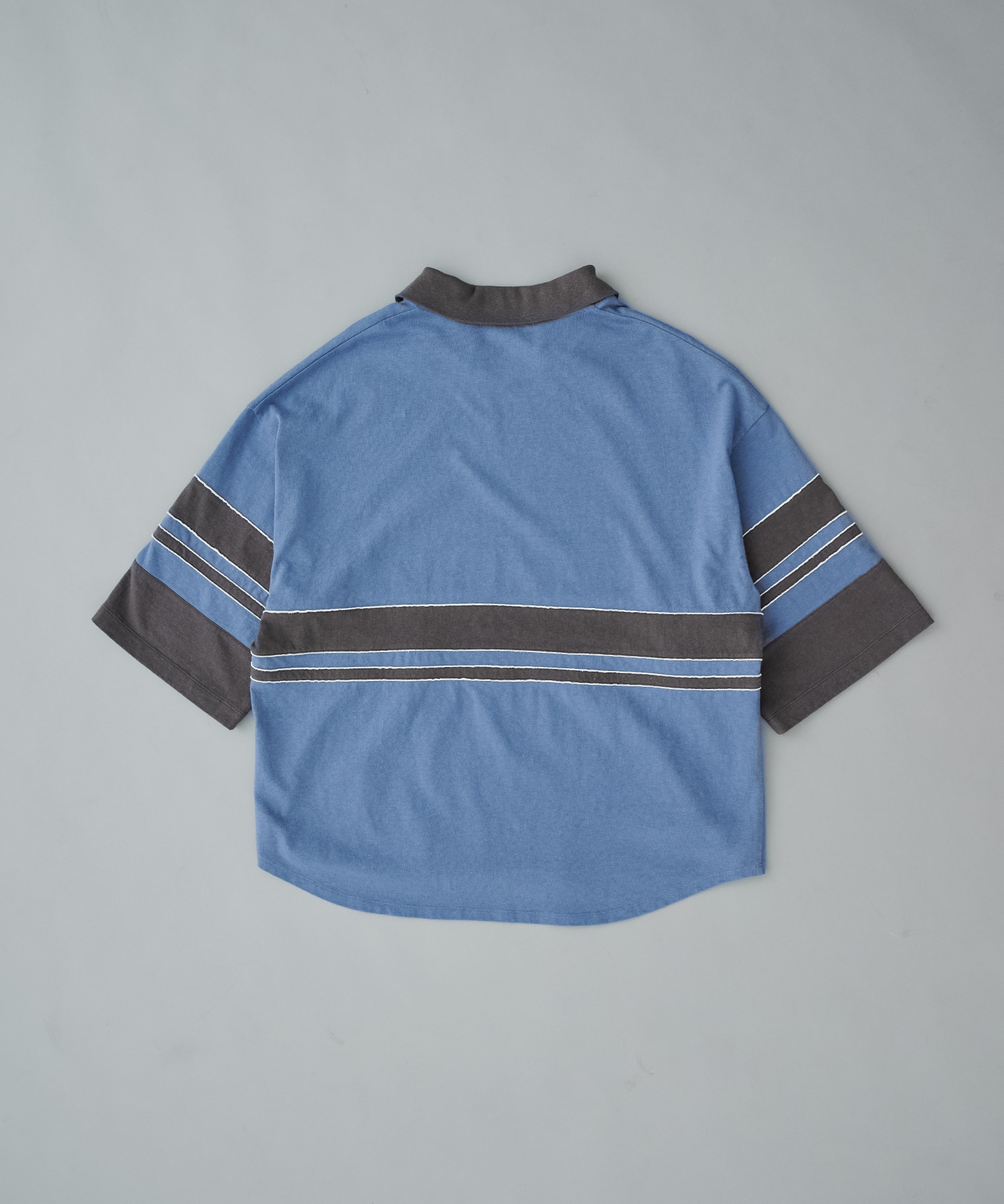 リラックスボーダーポロTEE