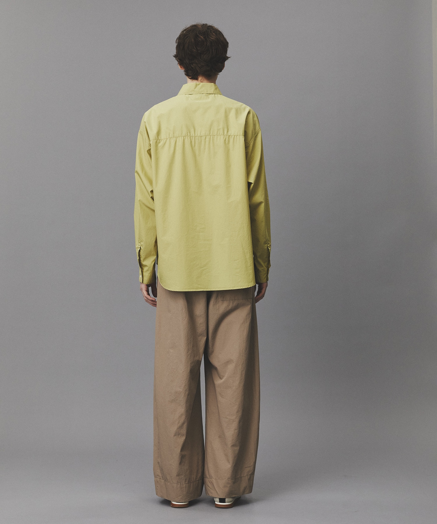 クリアコットンスムースシャツ