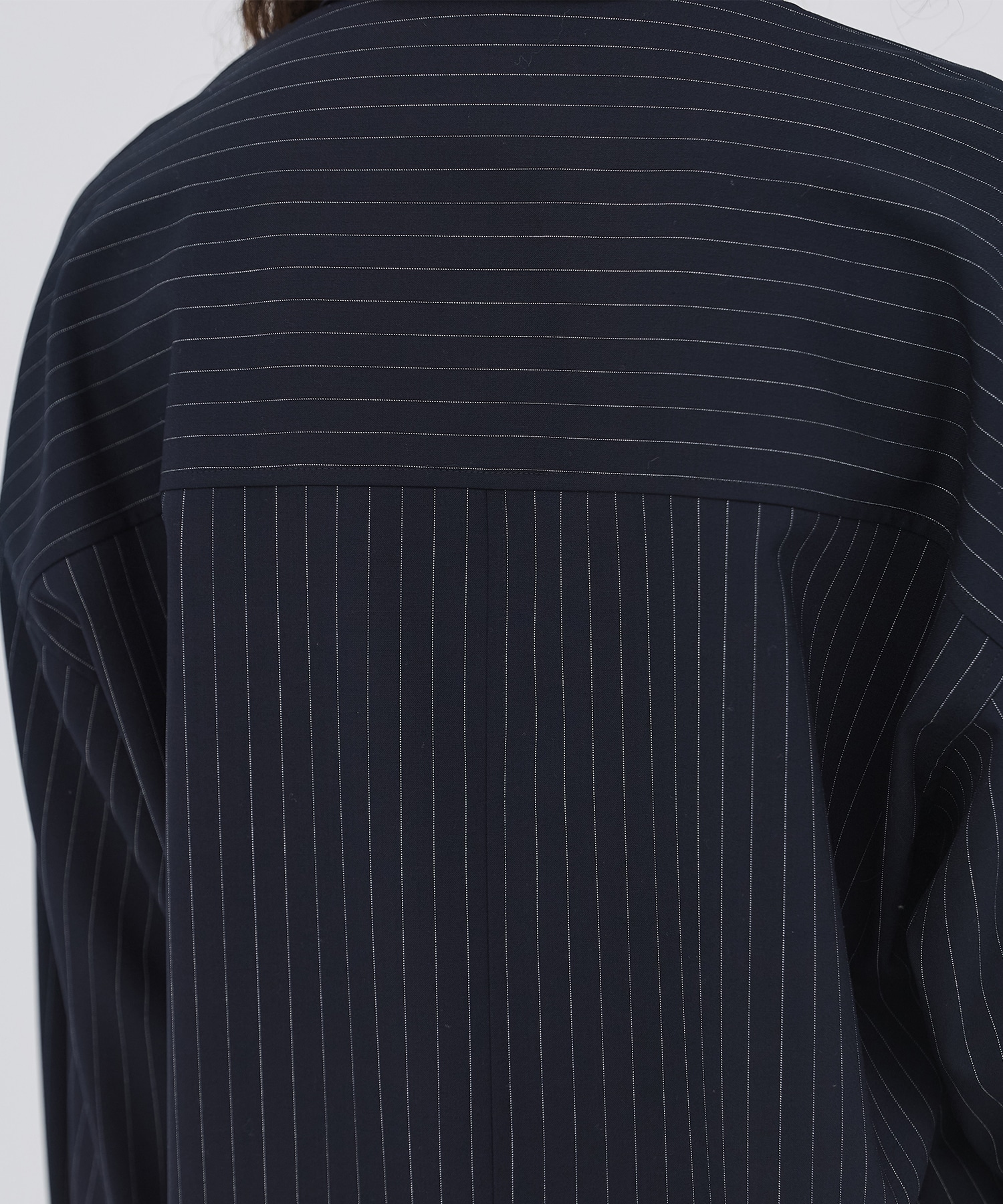 ワイドカフスボウタイシャツ