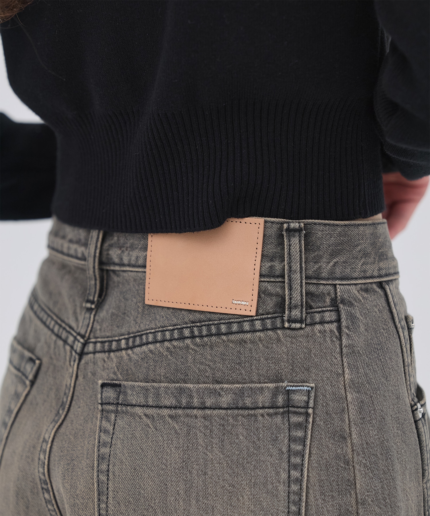 PUBLIC DENIM GRY CURVE