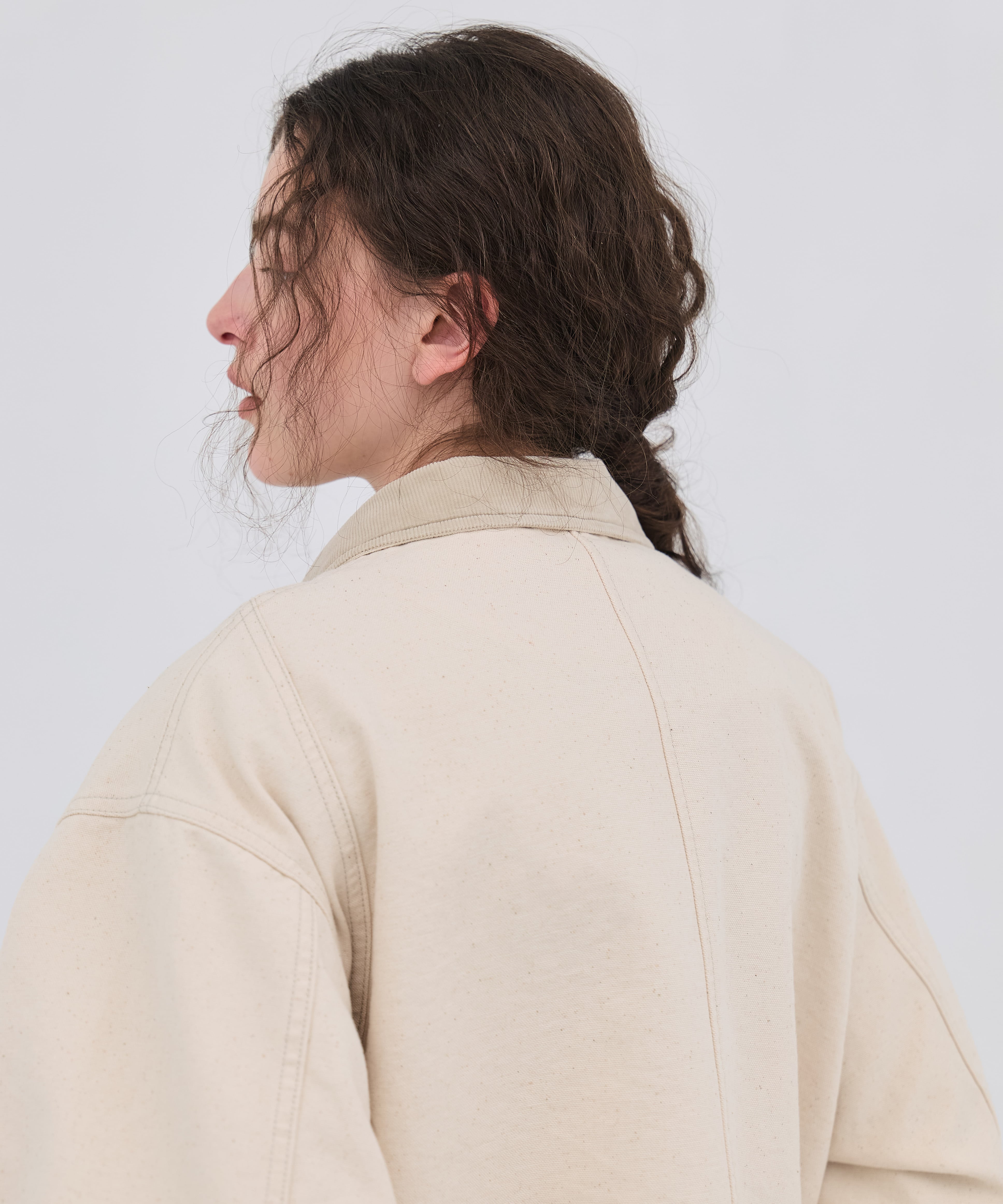 ジップカバーオールブルゾン