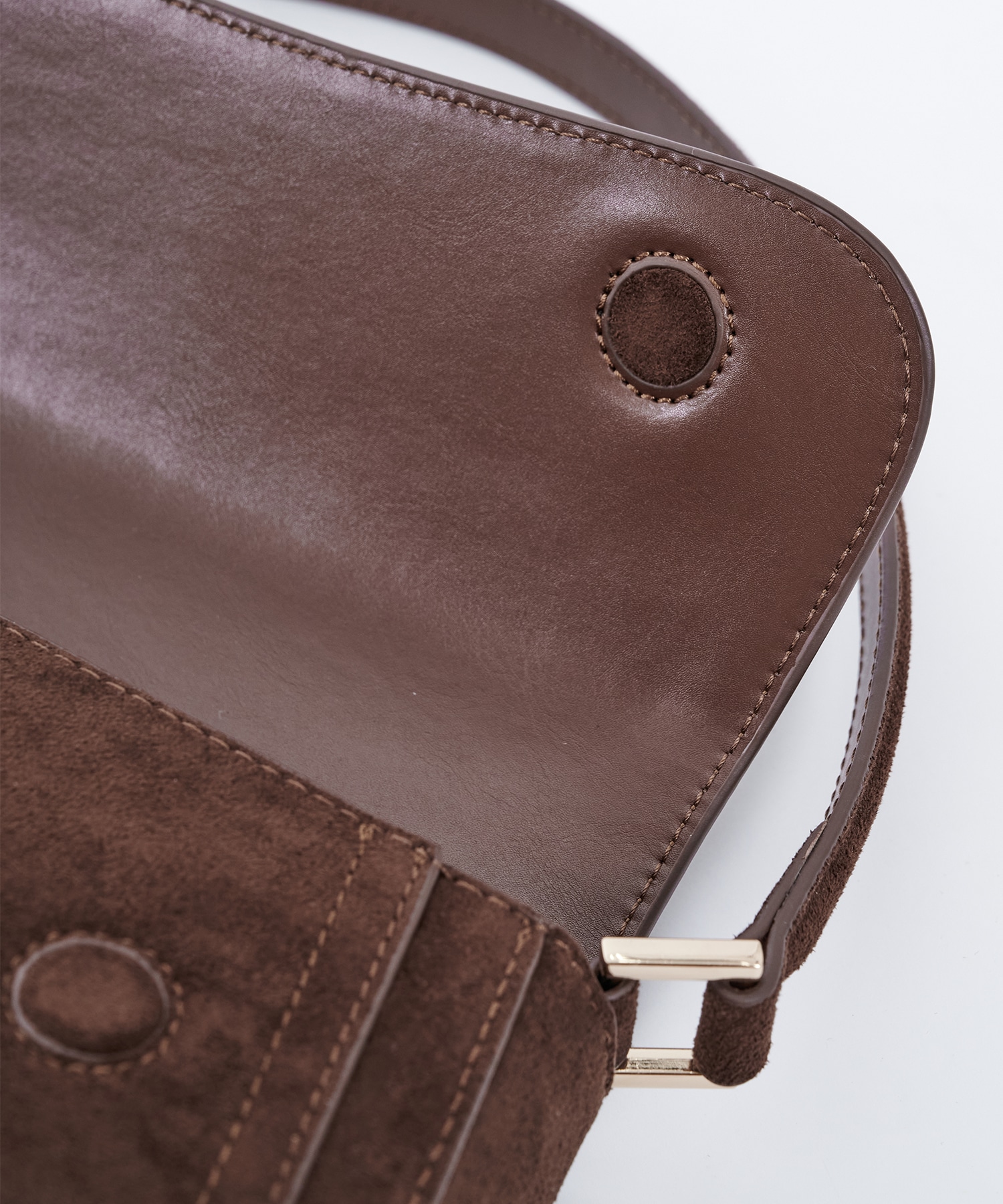 エコスウェードフラップBAG