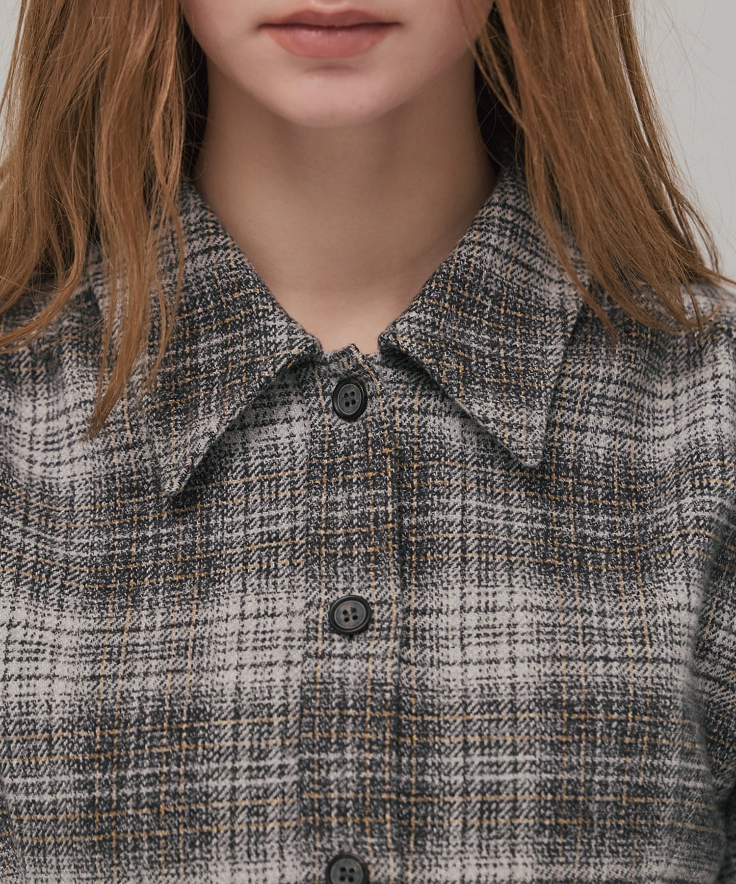 ソフトネルオーバーチェックシャツ