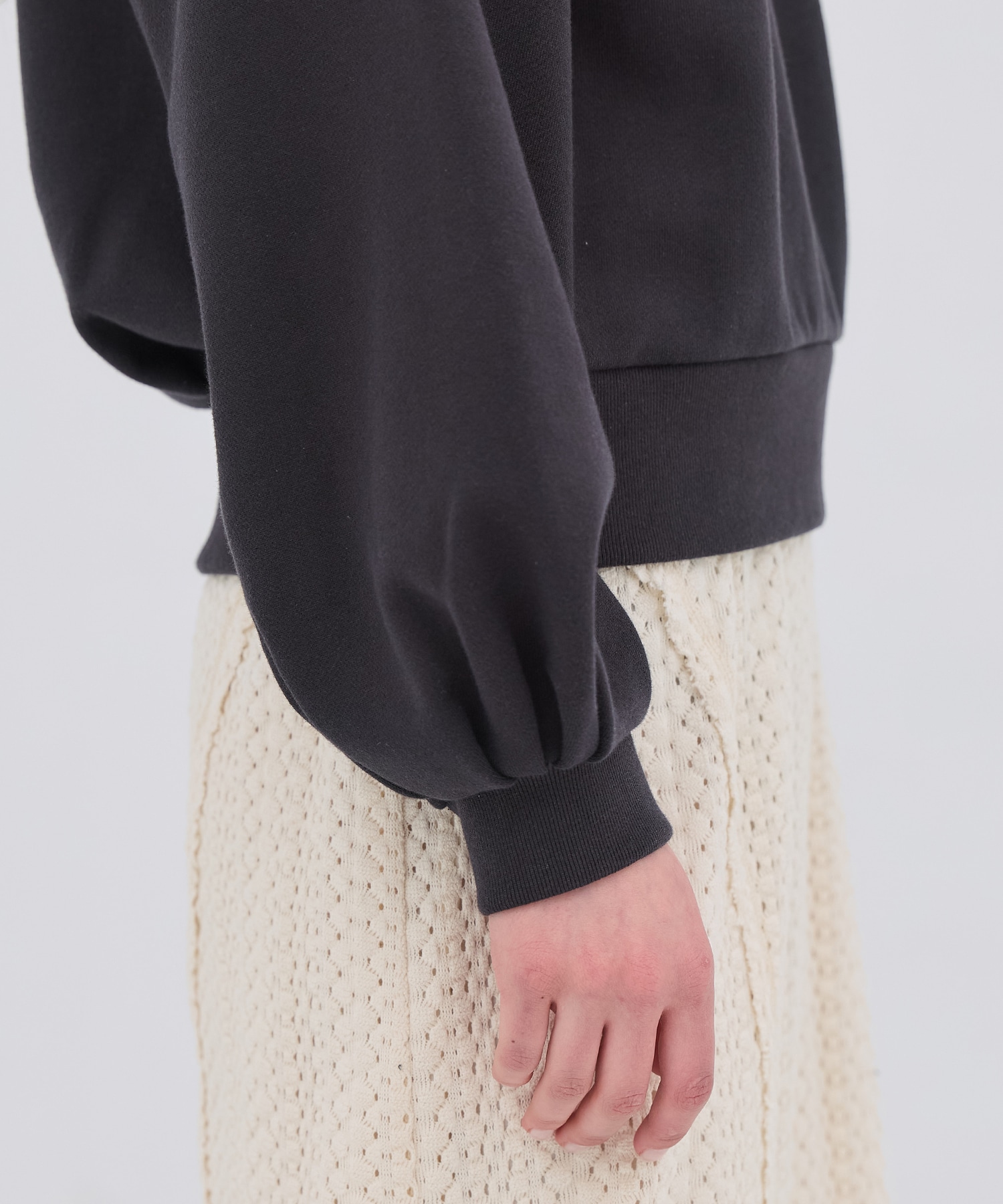 タックスリーブスウェットTOP