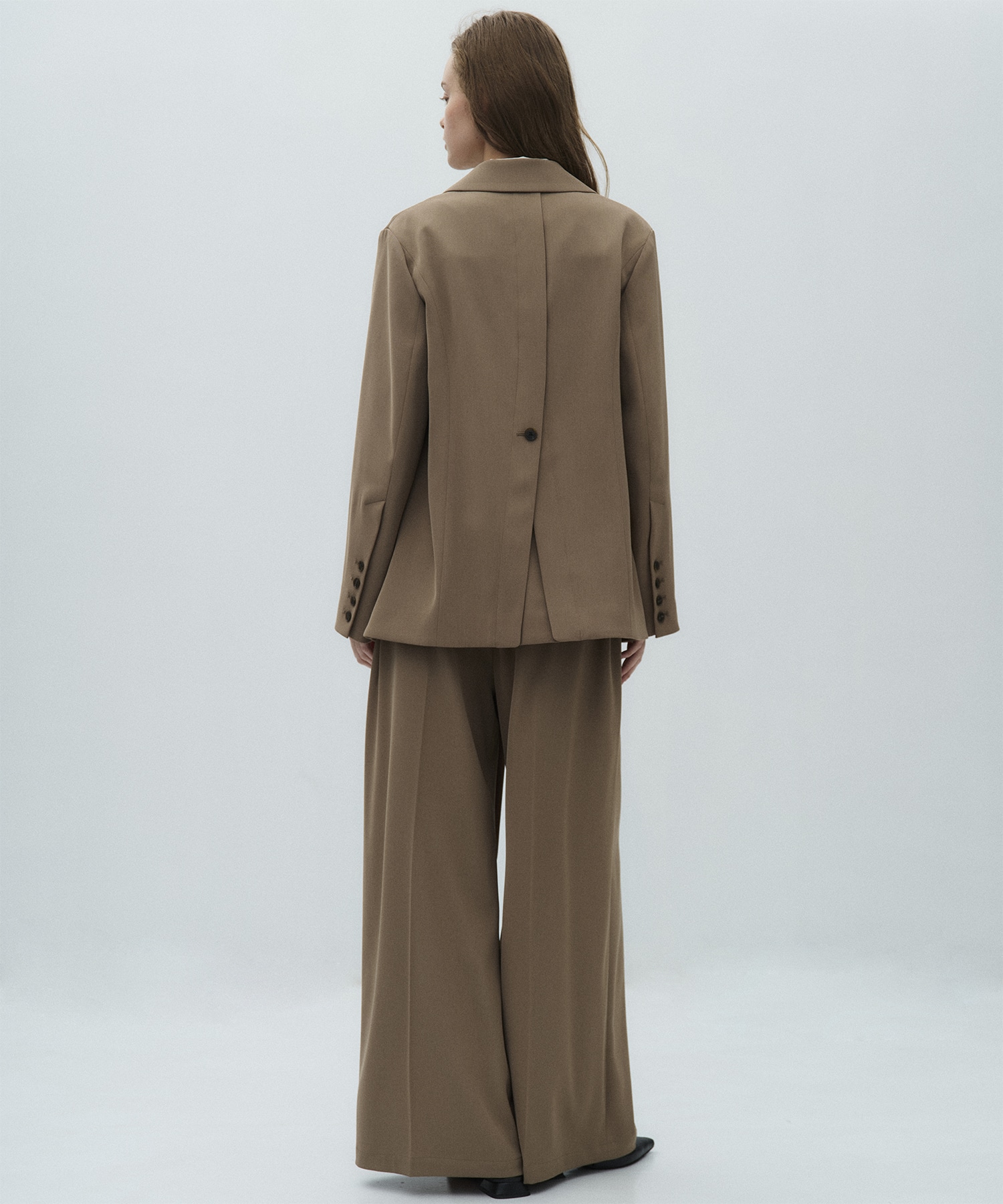 シルキーツイルダブルジャケット