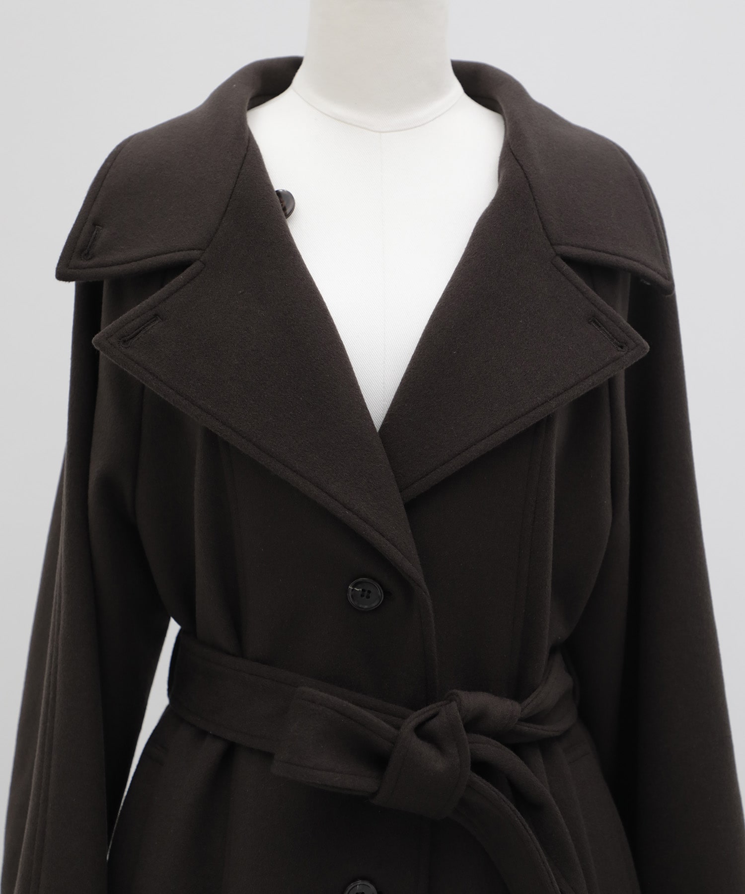 【WEB限定｜数量限定】wool100 3wayロングコート