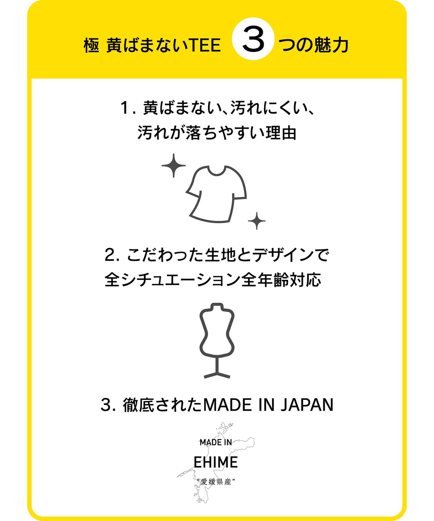 極 黄ばまないTEE(1 WHITE): : メンズ｜PUBLIC TOKYO ONLINE STORE