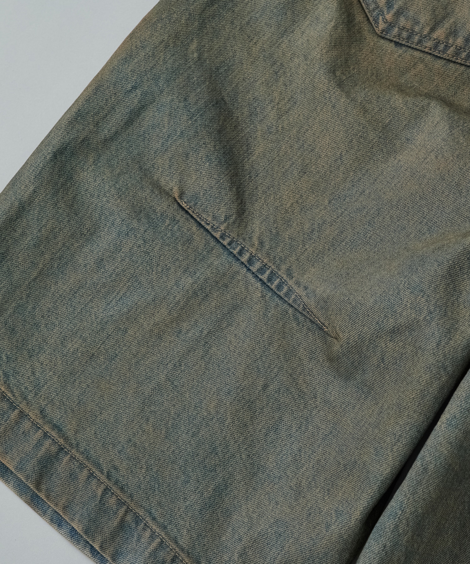 PUBLIC DENIM バギーデニムショートパンツ