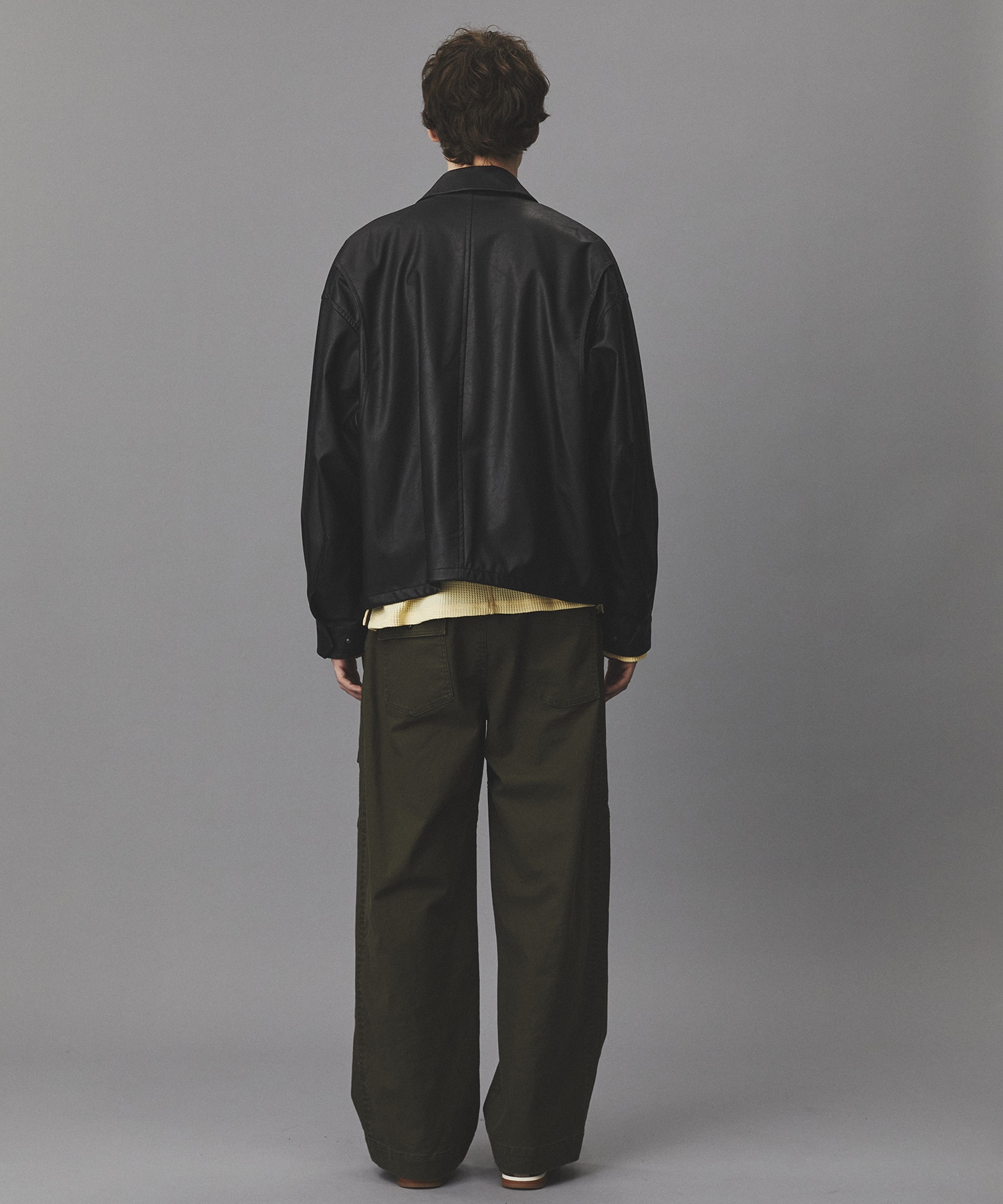 コットンサージベイカーパンツ