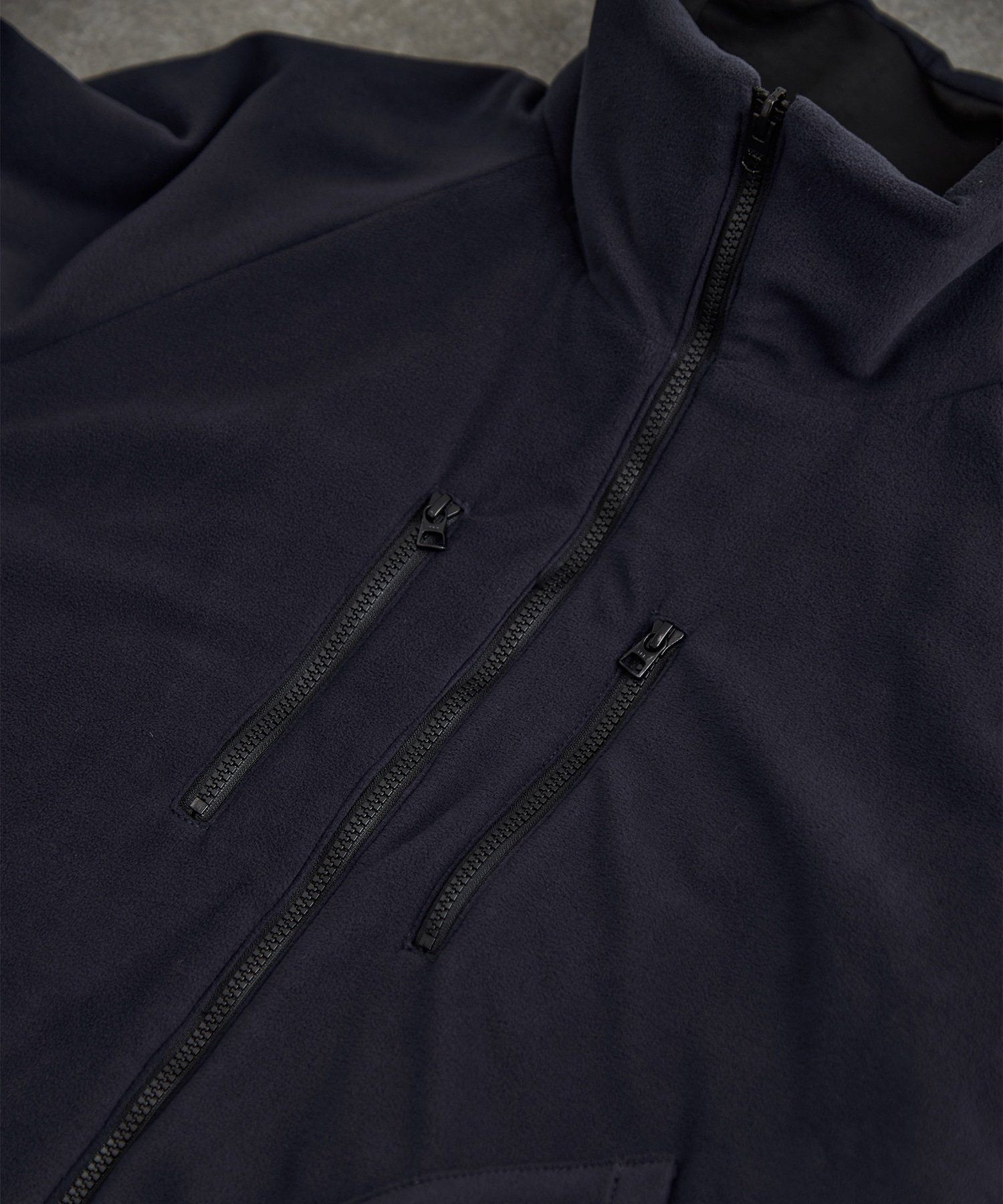 リバーシブルナイロンフリースBL