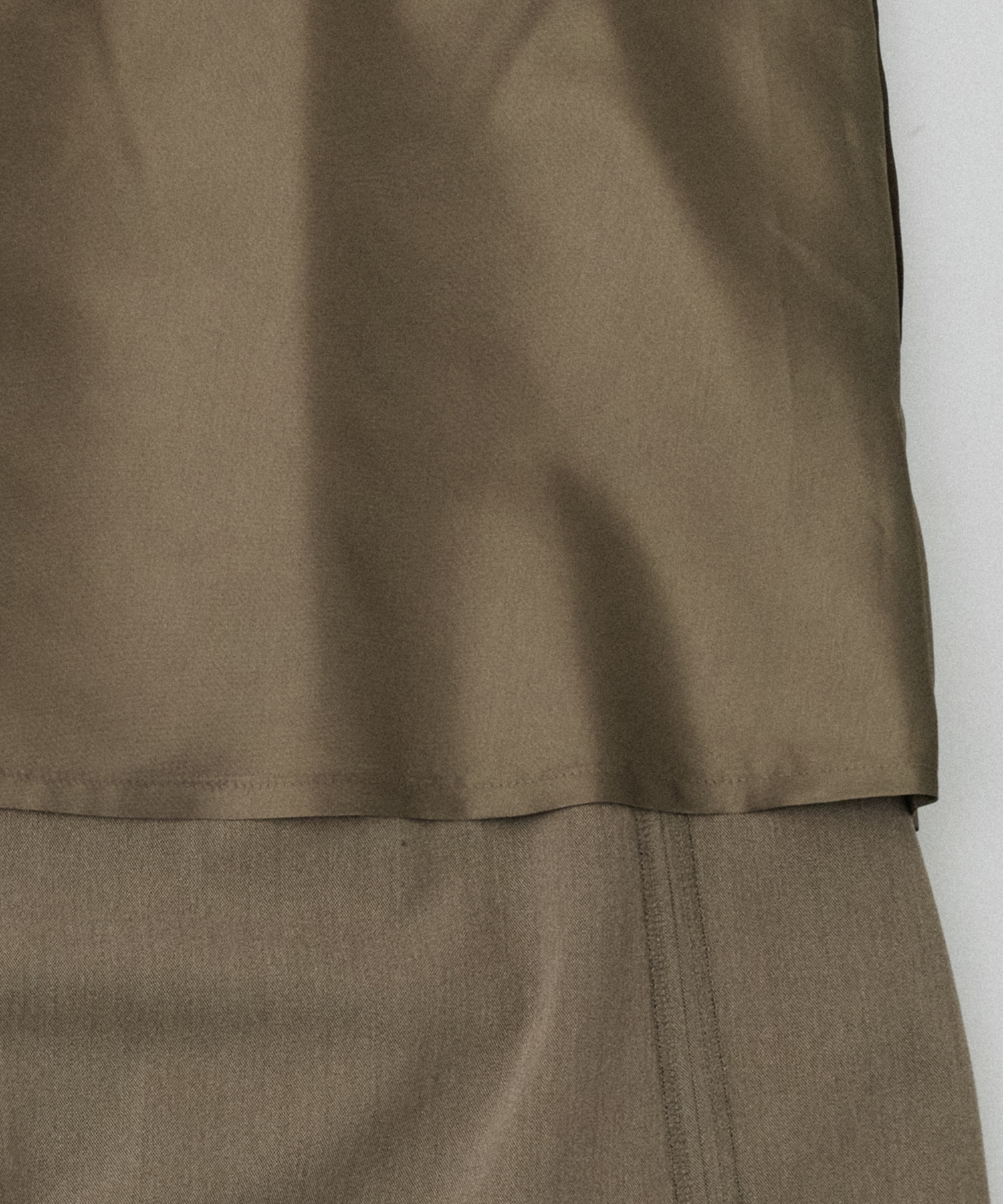 ラップフレアスカート