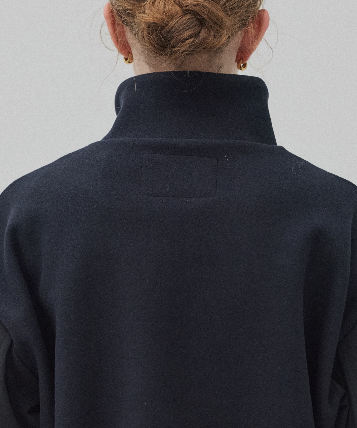 コンビハーフジッププルオーバー