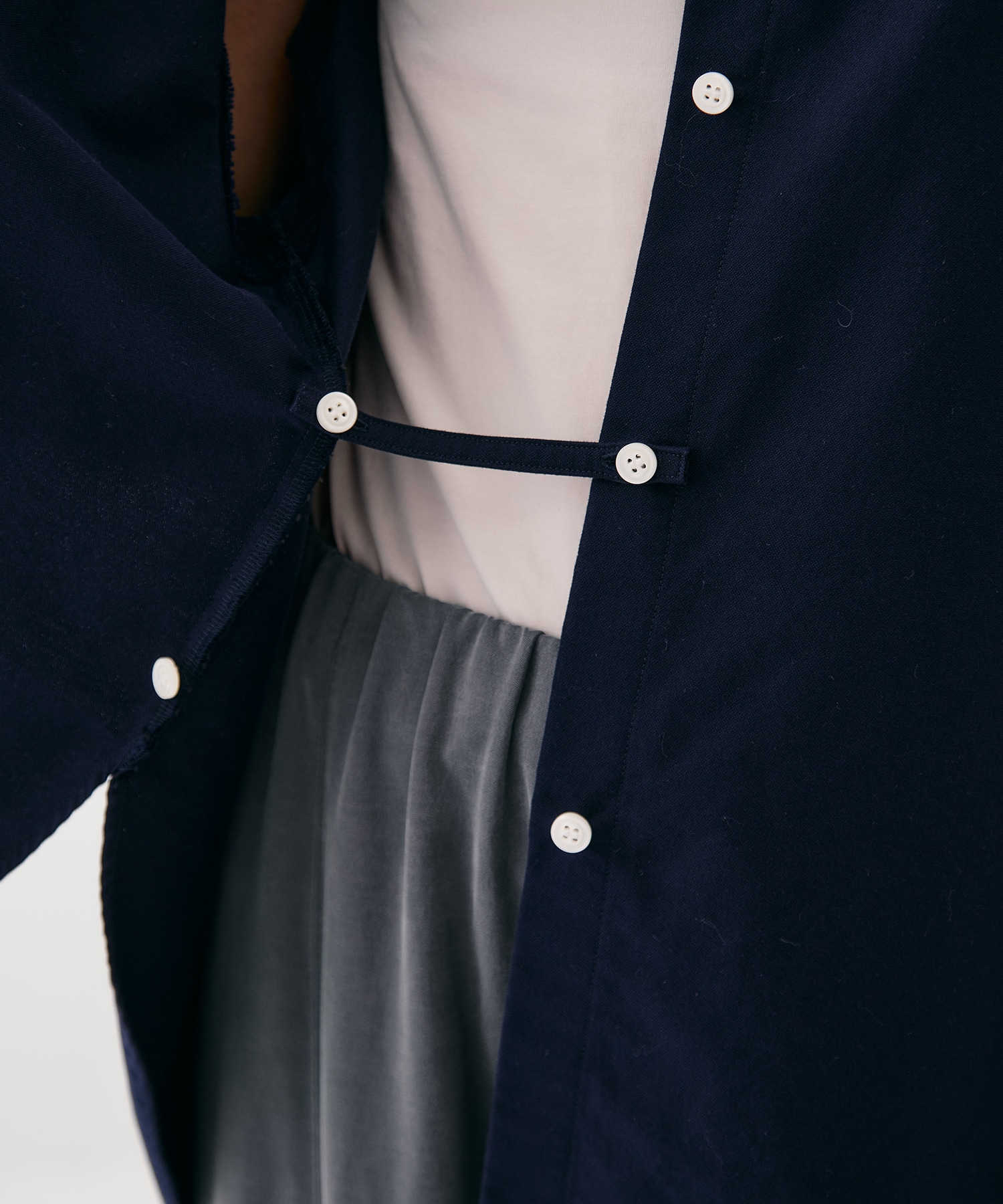 ウォッシュドオックスシャツ