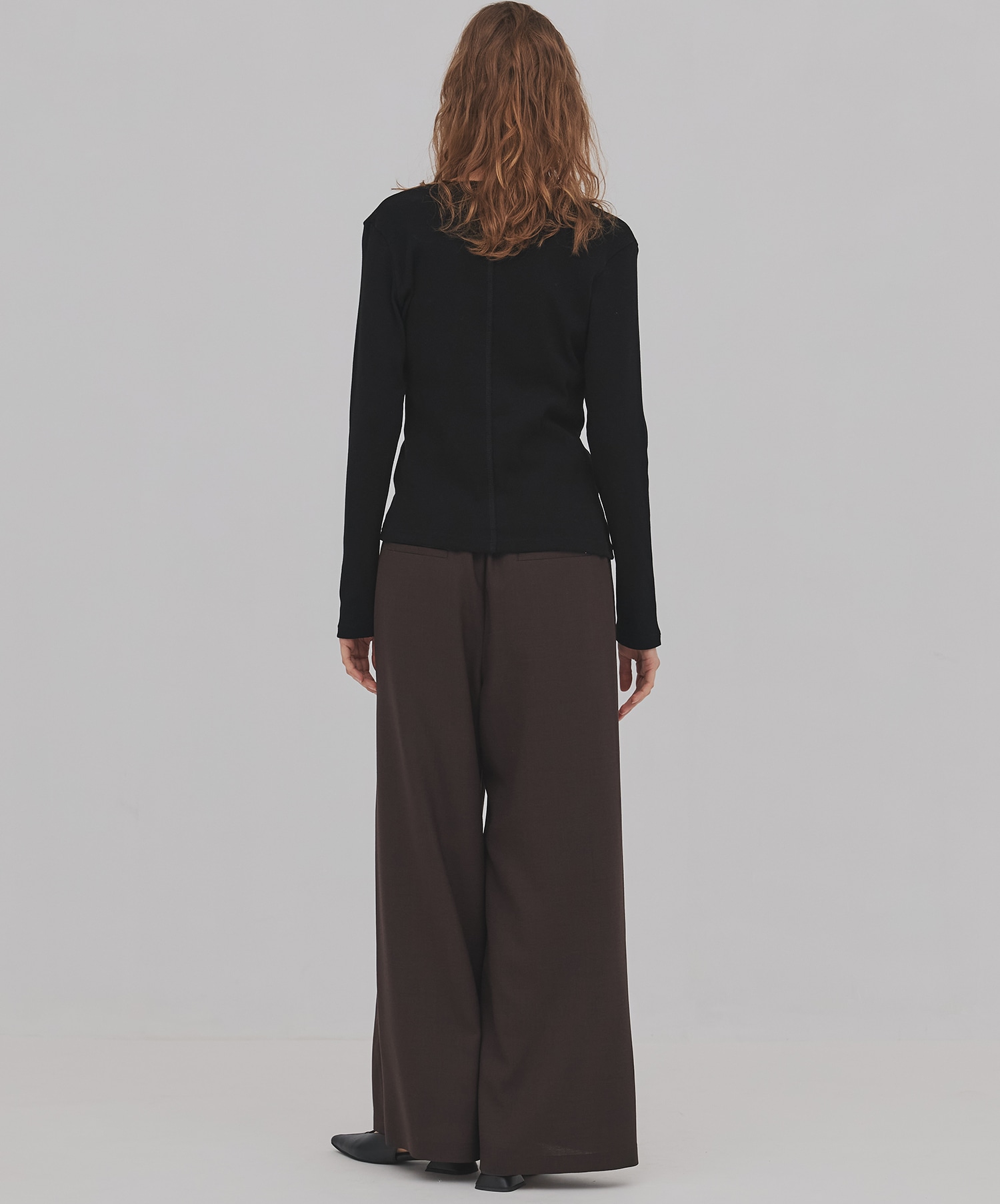 リングドットVネックトップス