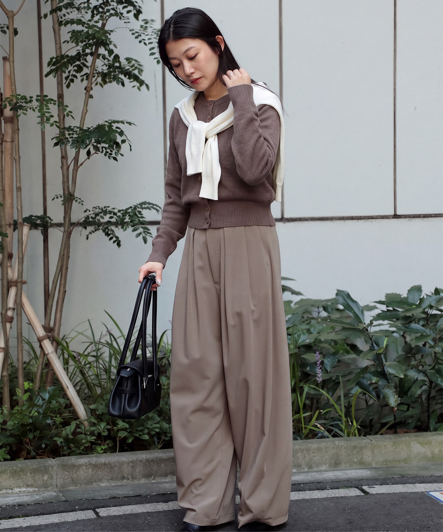 【WEB先行発売】コットンカシミヤカーディガン