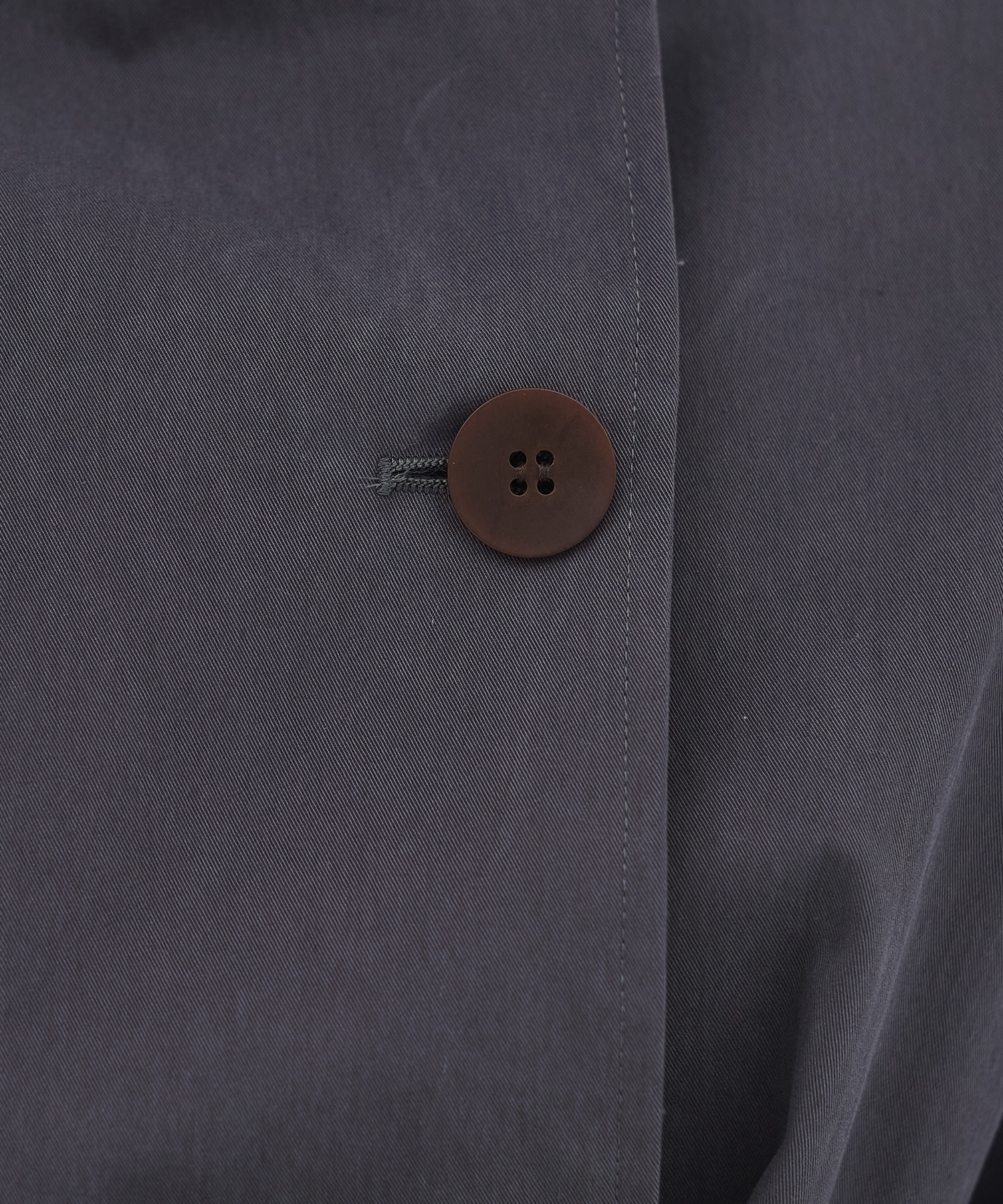 ファンネルネックショートトレンチコート