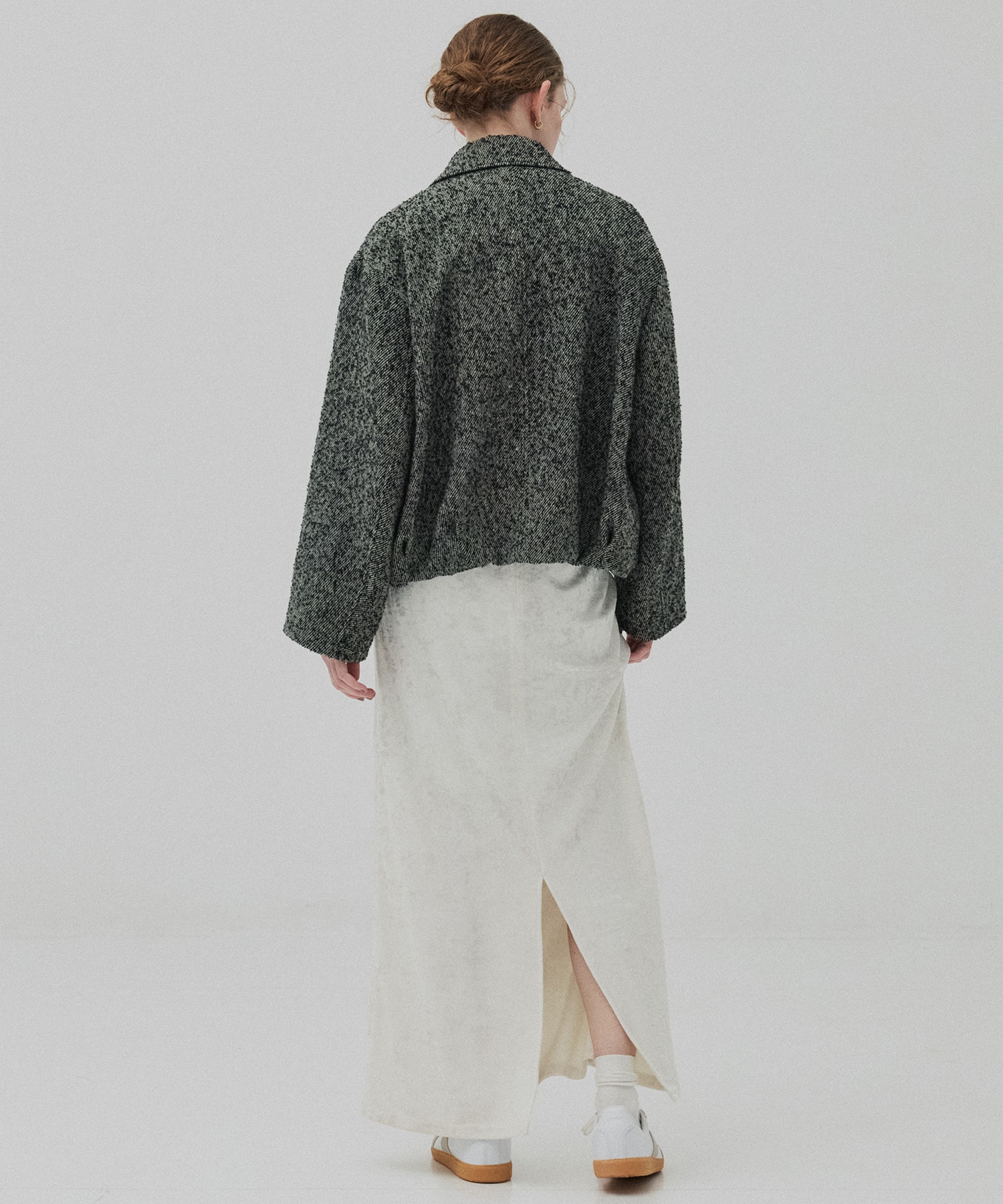 ベロアナロースカート