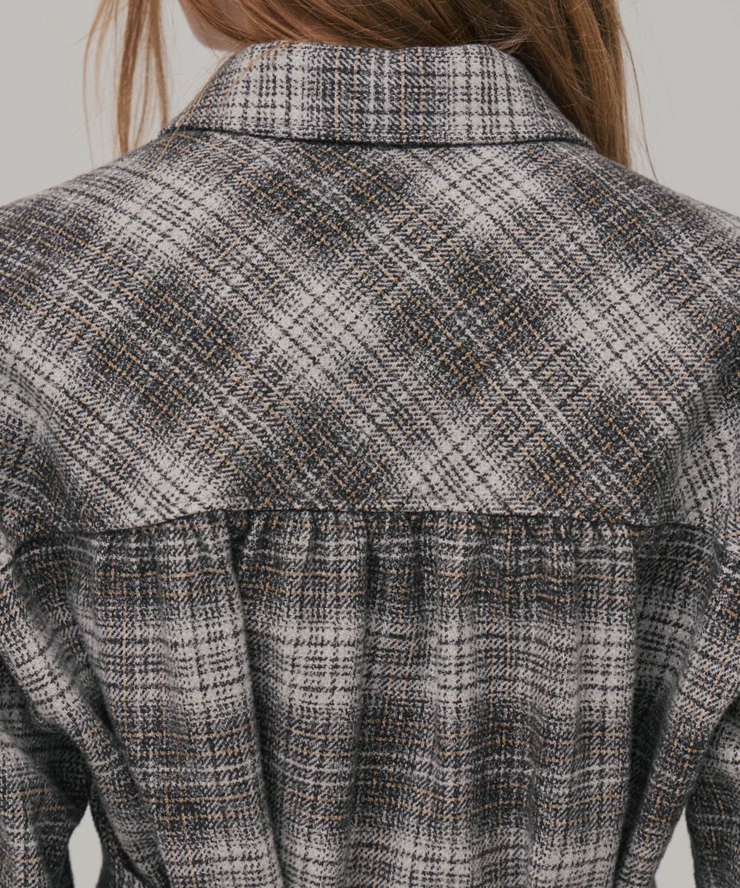 ソフトネルオーバーチェックシャツ