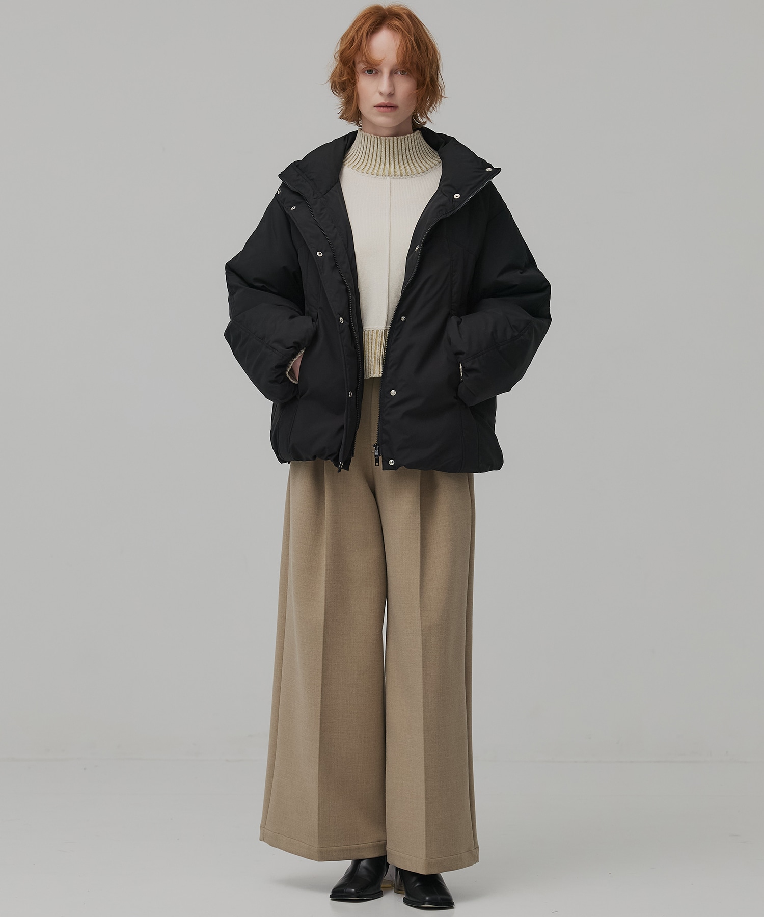 エアウールショートニット