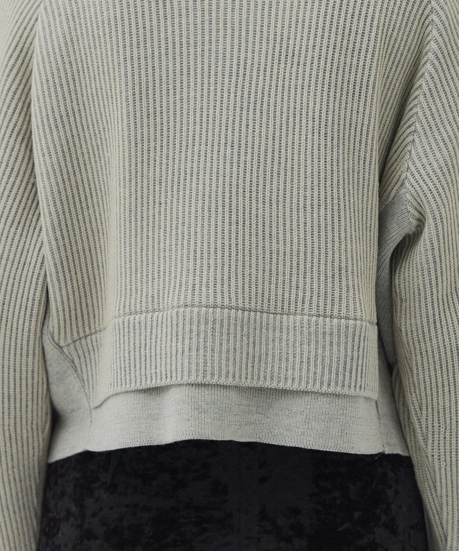 ダブルリブリバードライバーズニット