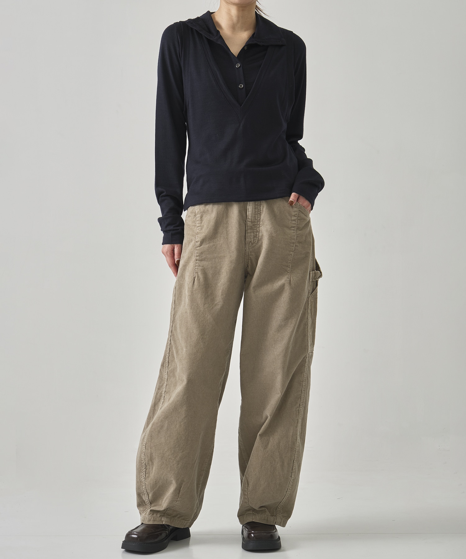 コーデュロイペインターパンツ