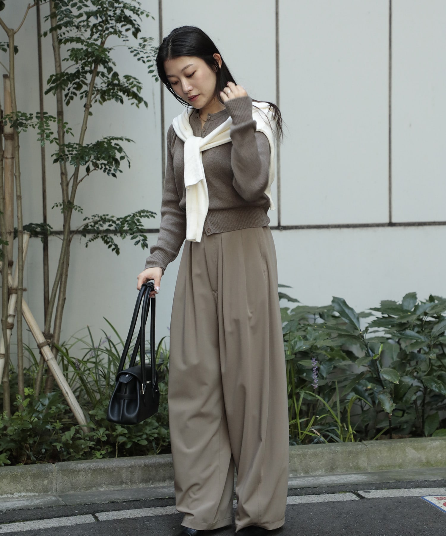 【WEB先行発売】コットンカシミヤカーディガン