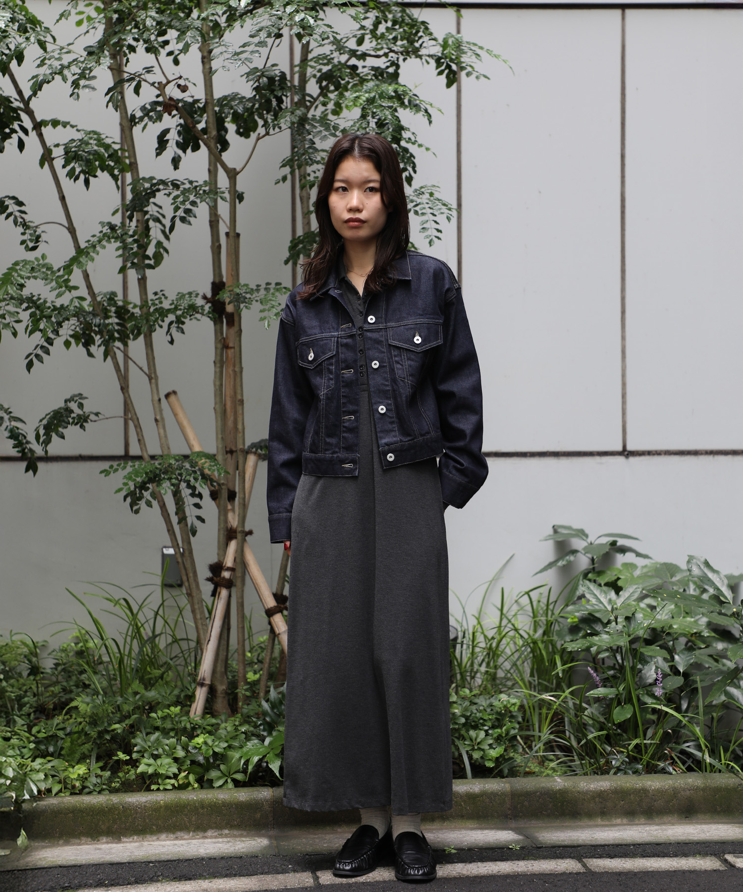 CROPPED DENIM JACKET