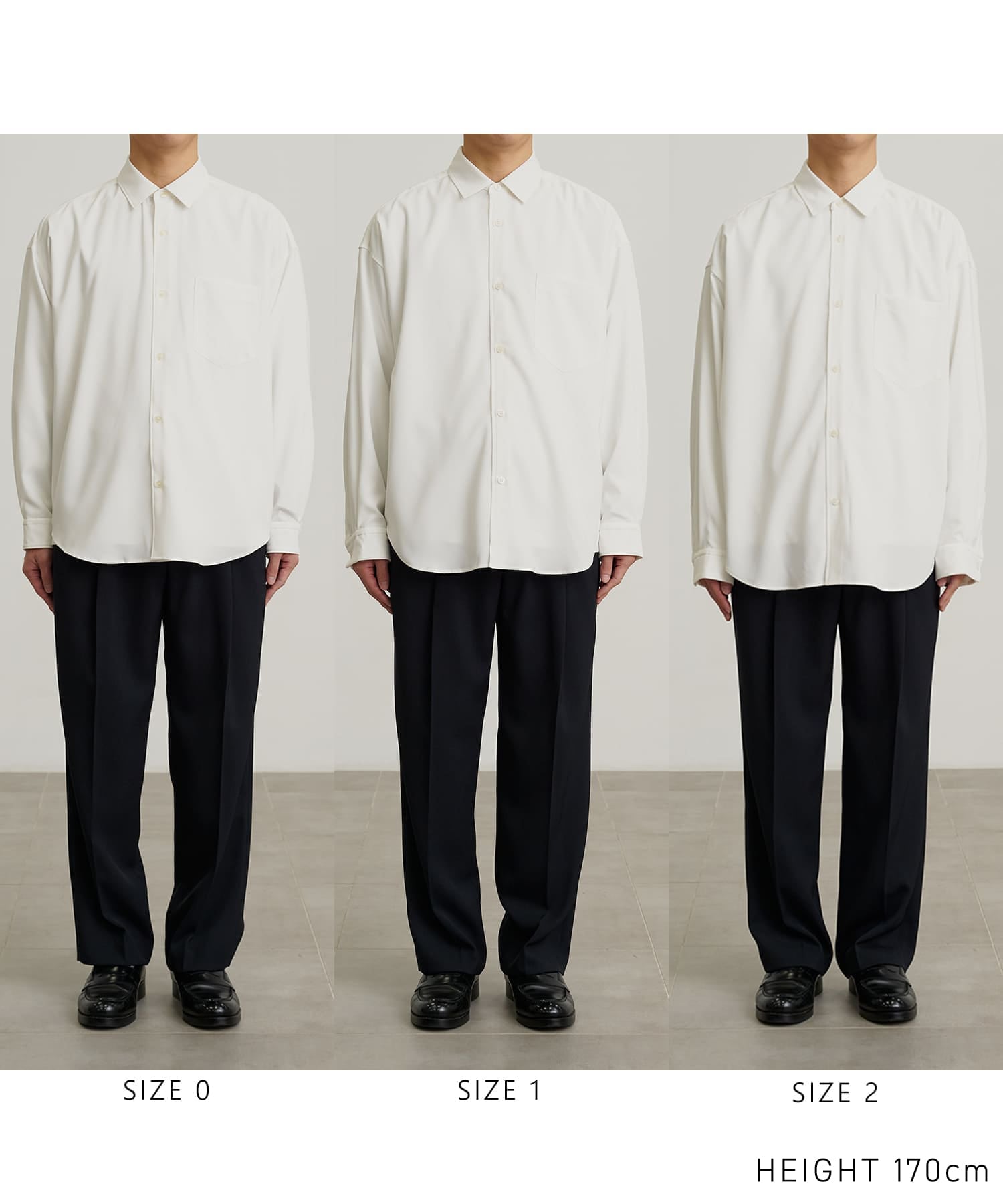 コンフォートリラックスレギュラーシャツ