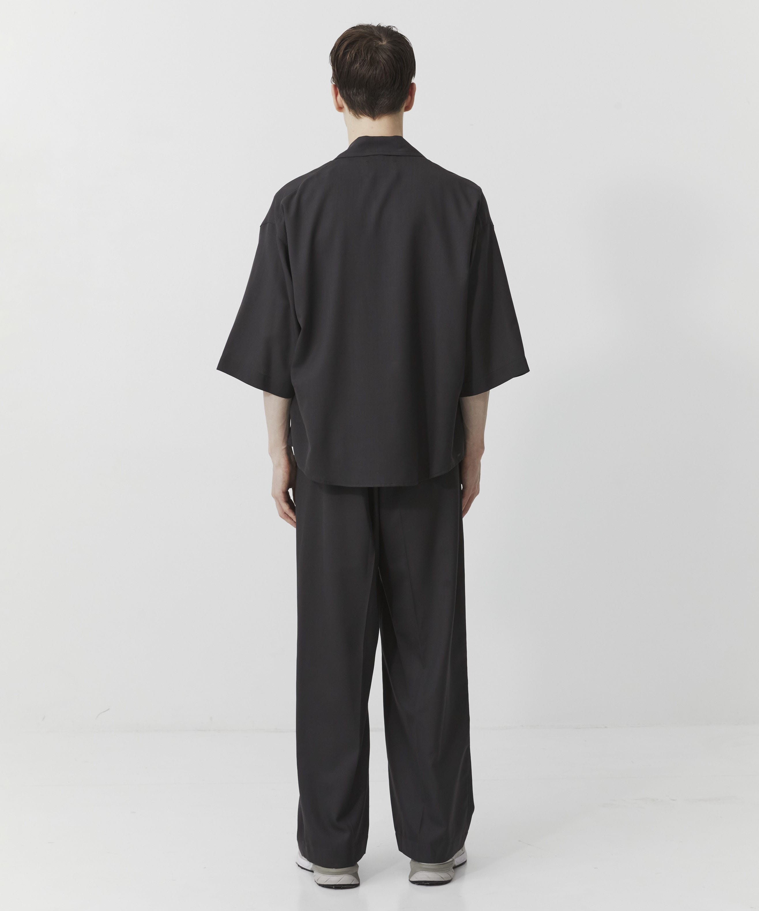 【WEB限定】ファインウールシャツセットアップ