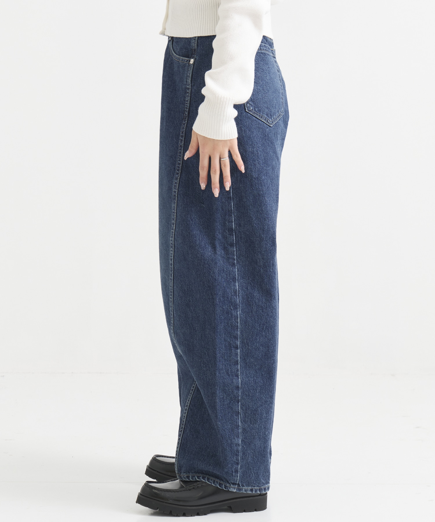 PUBLIC DENIM GRY CURVE