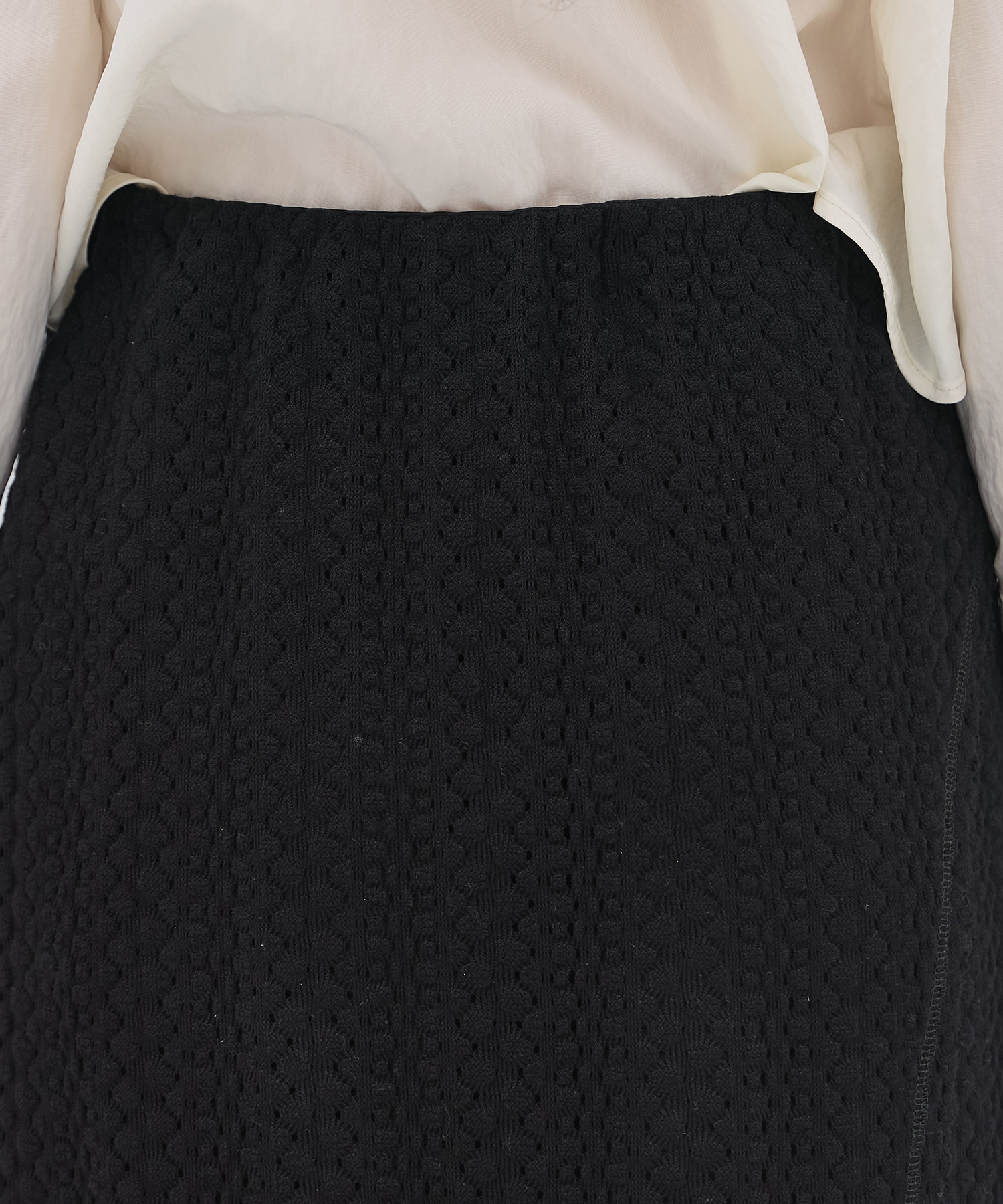 コットンレースマーメイドスカート